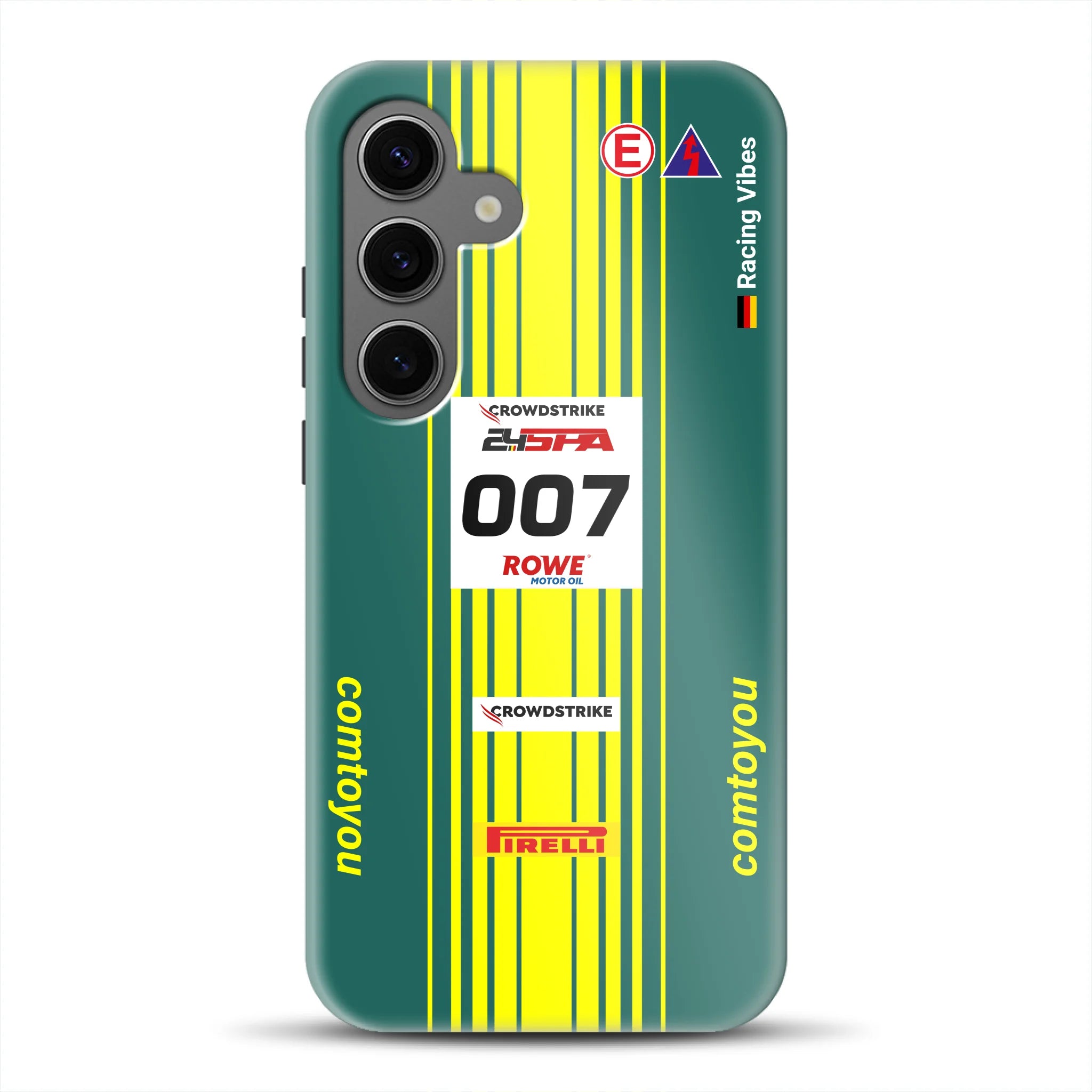Vantage AMR GT3 Evo #007 Livery - Individuelle Premium Hülle für Samsung