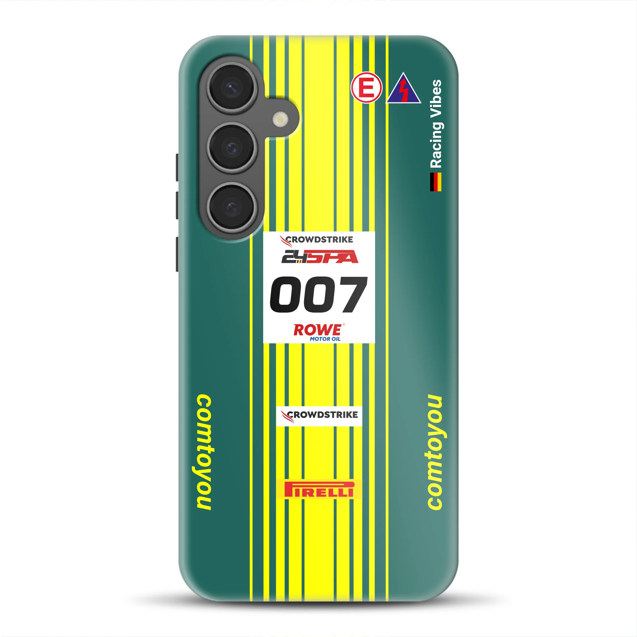 Vantage AMR GT3 Evo #007 Livery - Individuelle Premium Hülle für Samsung