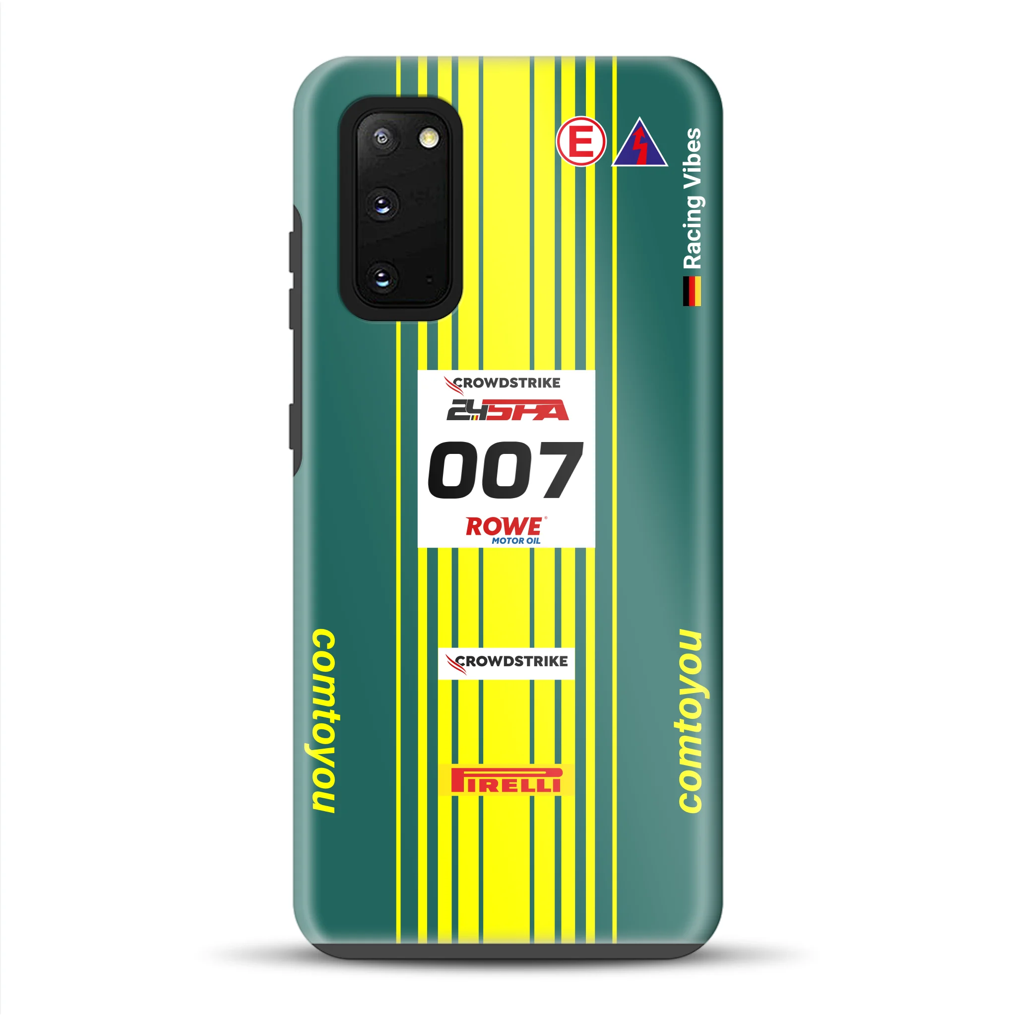 Vantage AMR GT3 Evo #007 Livery - Individuelle Premium Hülle für Samsung