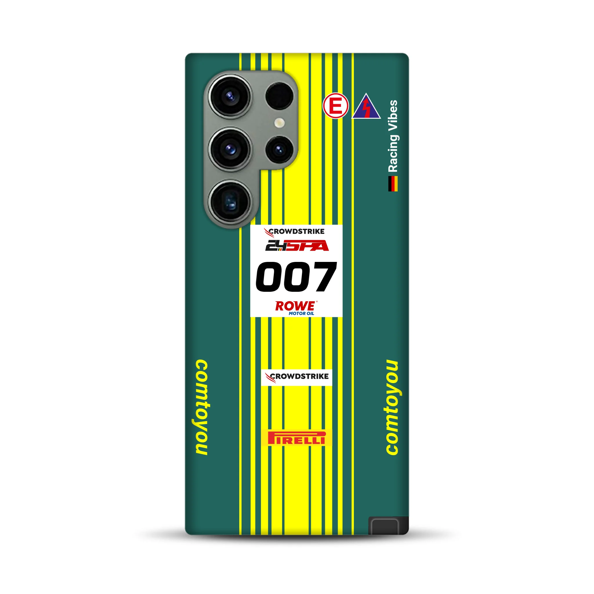 Vantage AMR GT3 Evo #007 Livery - Individuelle Premium Hülle für Samsung