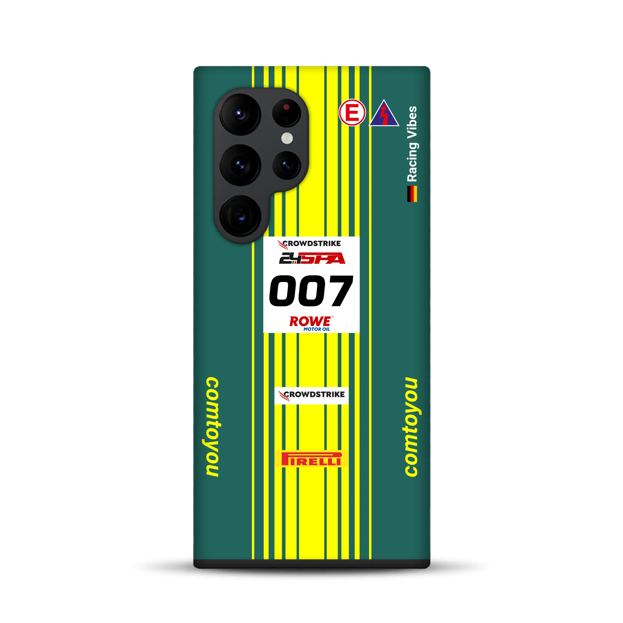 Vantage AMR GT3 Evo #007 Livery - Individuelle Premium Hülle für Samsung