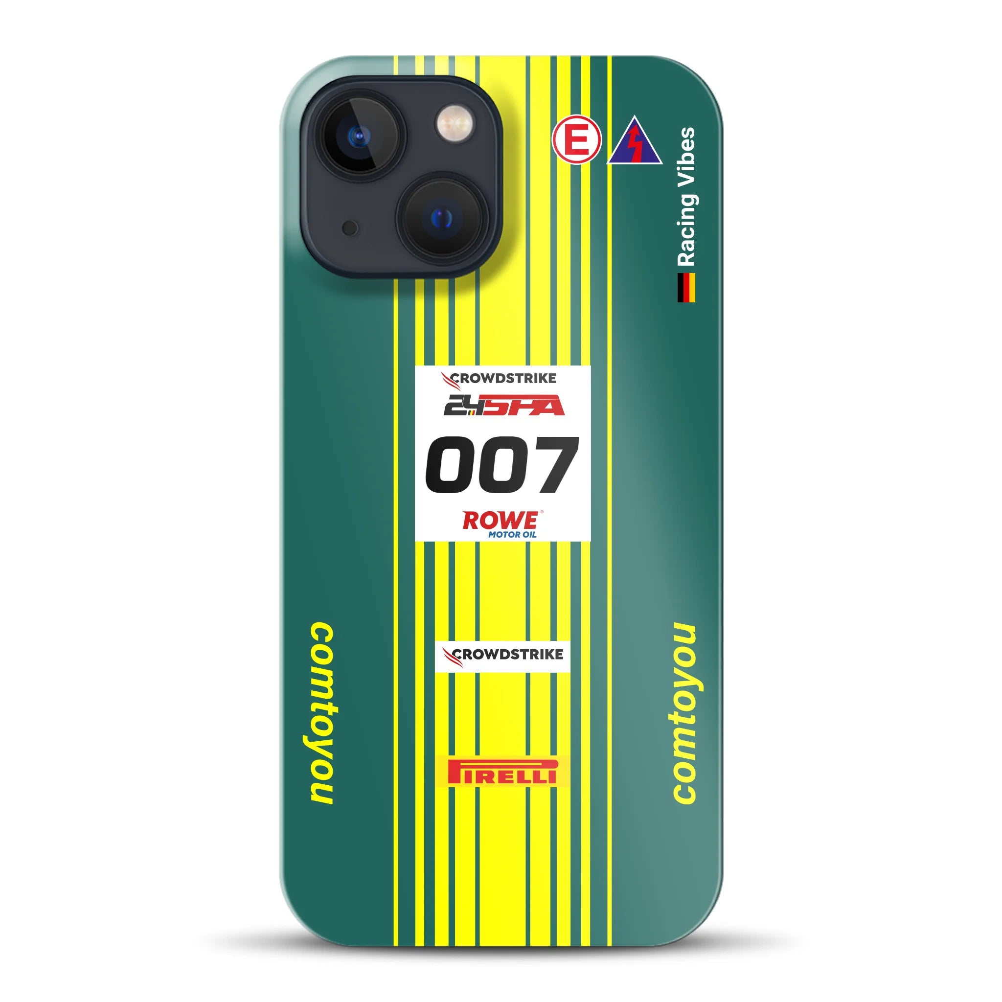 Vantage AMR GT3 Evo #007 Livery - Individuelle Hardcase Hülle für iPhone