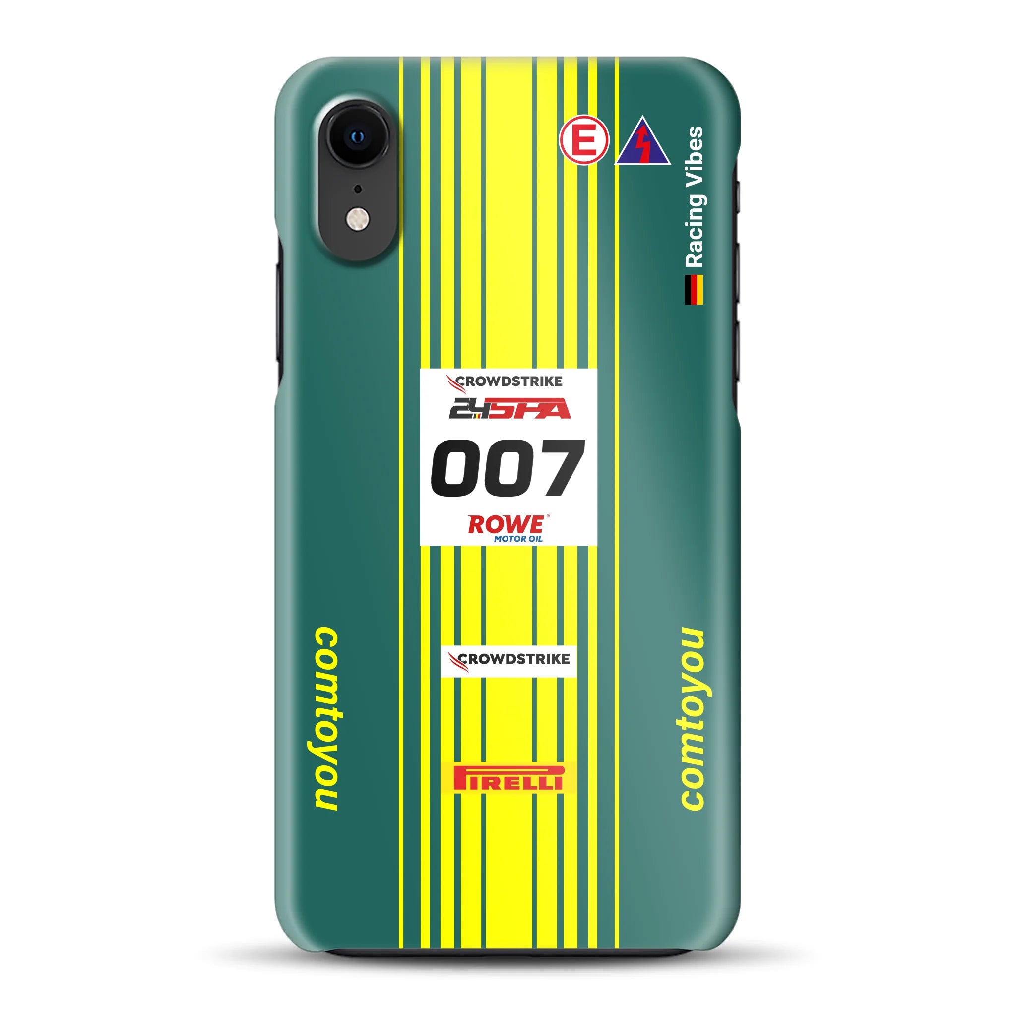 Vantage AMR GT3 Evo #007 Livery - Individuelle Hardcase Hülle für iPhone