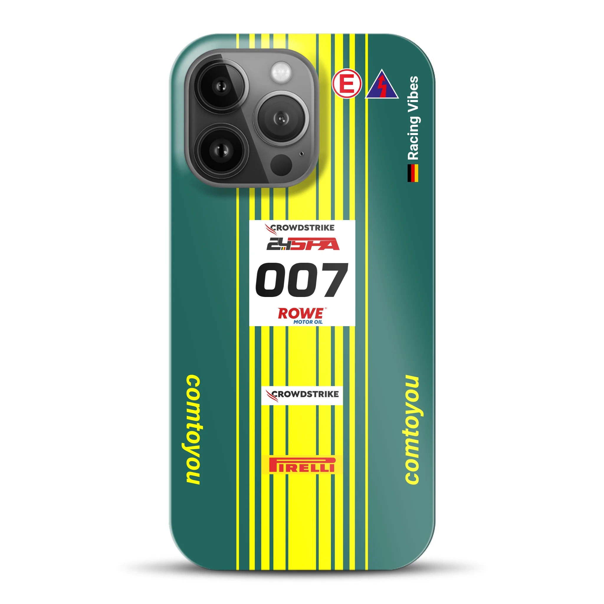Vantage AMR GT3 Evo #007 Livery - Individuelle Hardcase Hülle für iPhone
