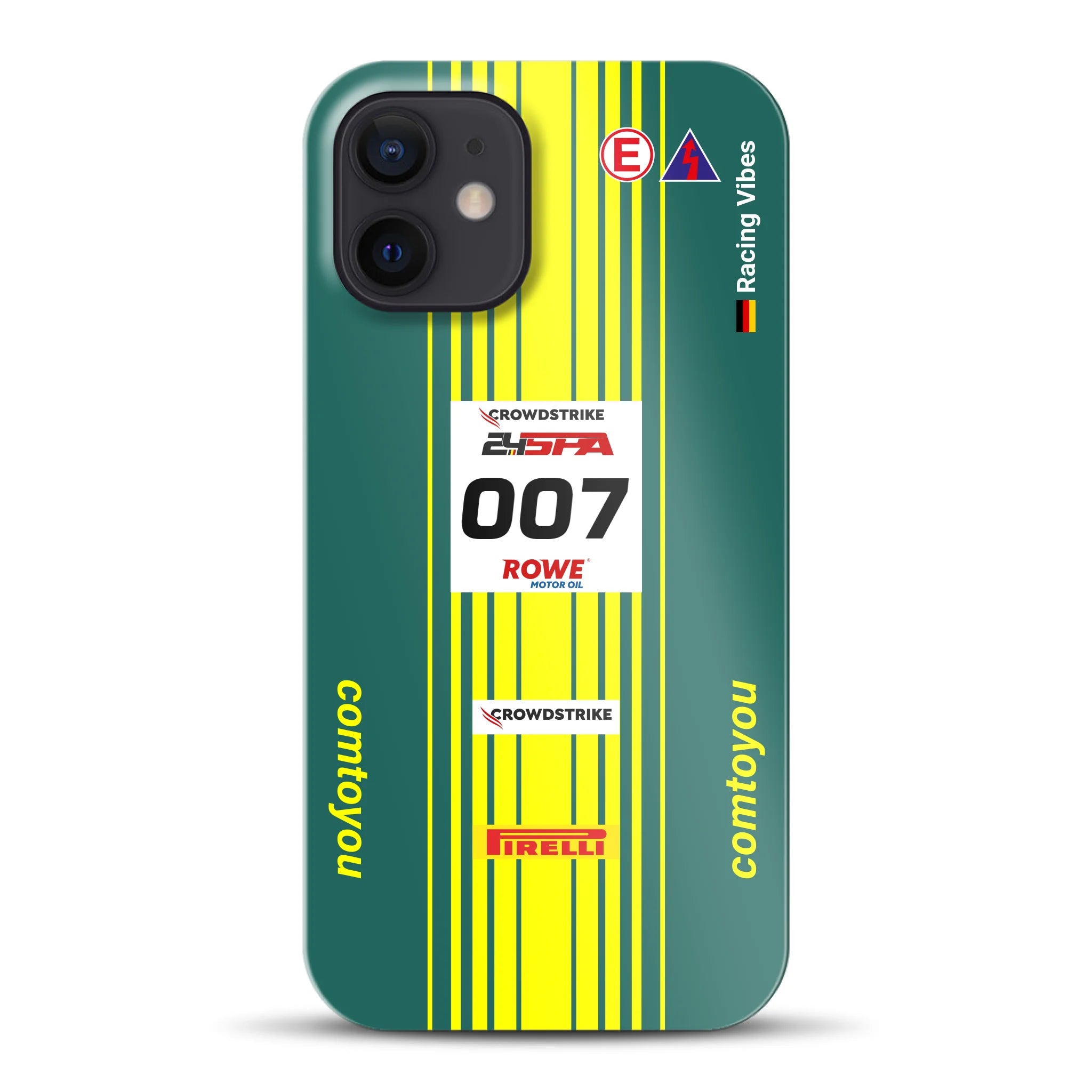 Vantage AMR GT3 Evo #007 Livery - Individuelle Hardcase Hülle für iPhone
