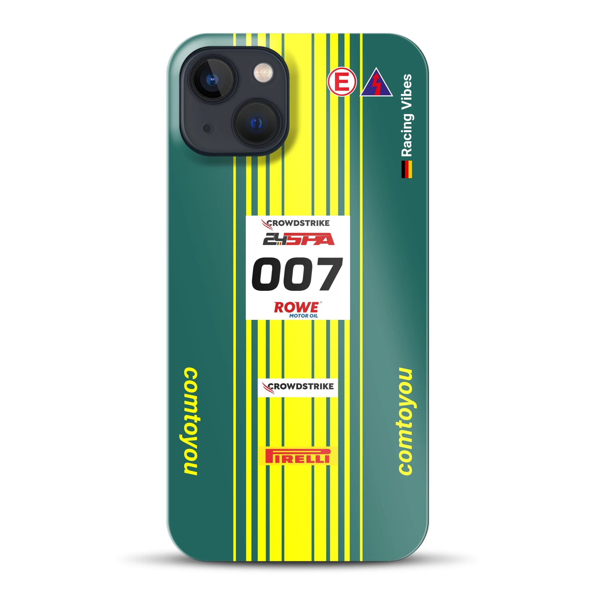 Vantage AMR GT3 Evo #007 Livery - Individuelle Hardcase Hülle für iPhone