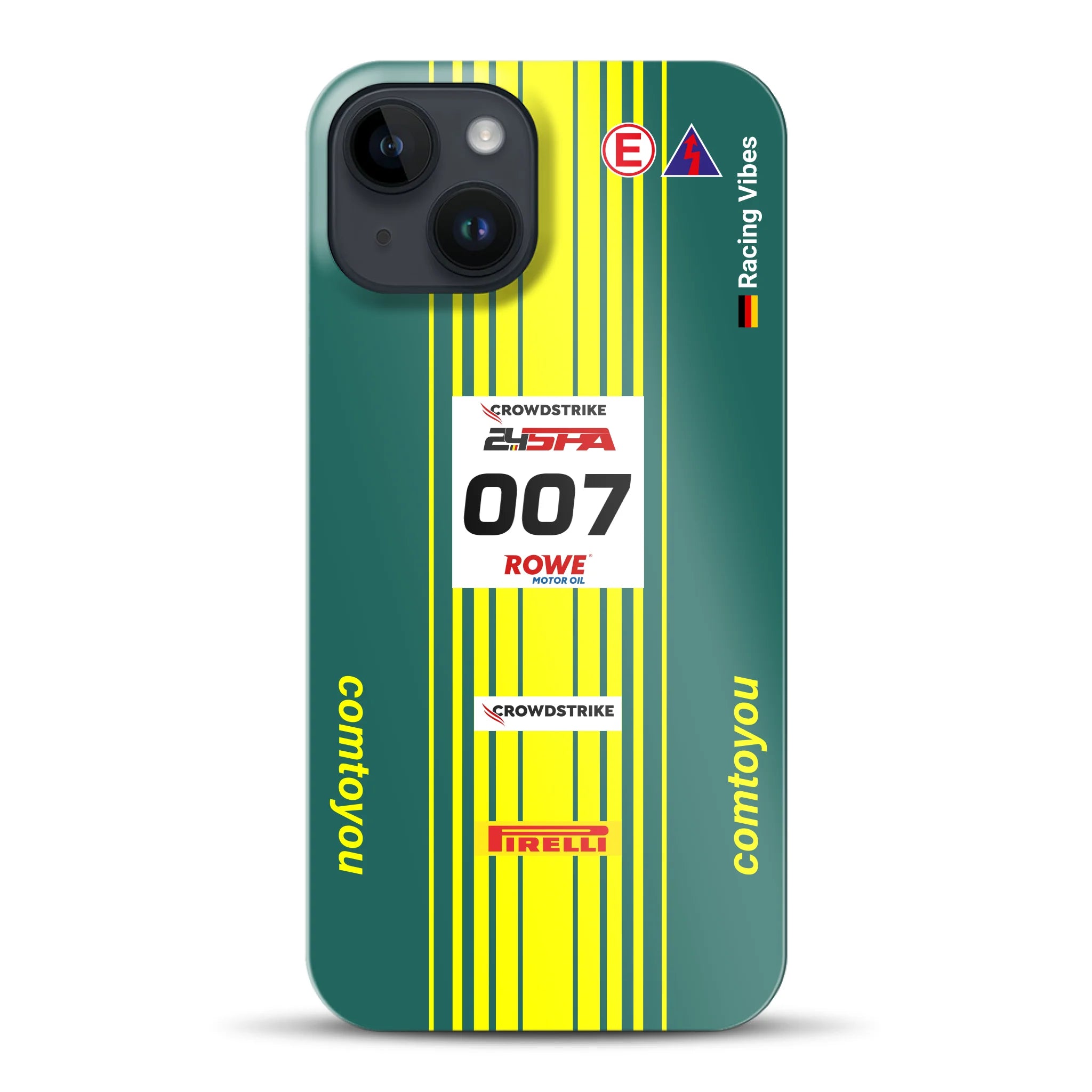Vantage AMR GT3 Evo #007 Livery - Individuelle Hardcase Hülle für iPhone
