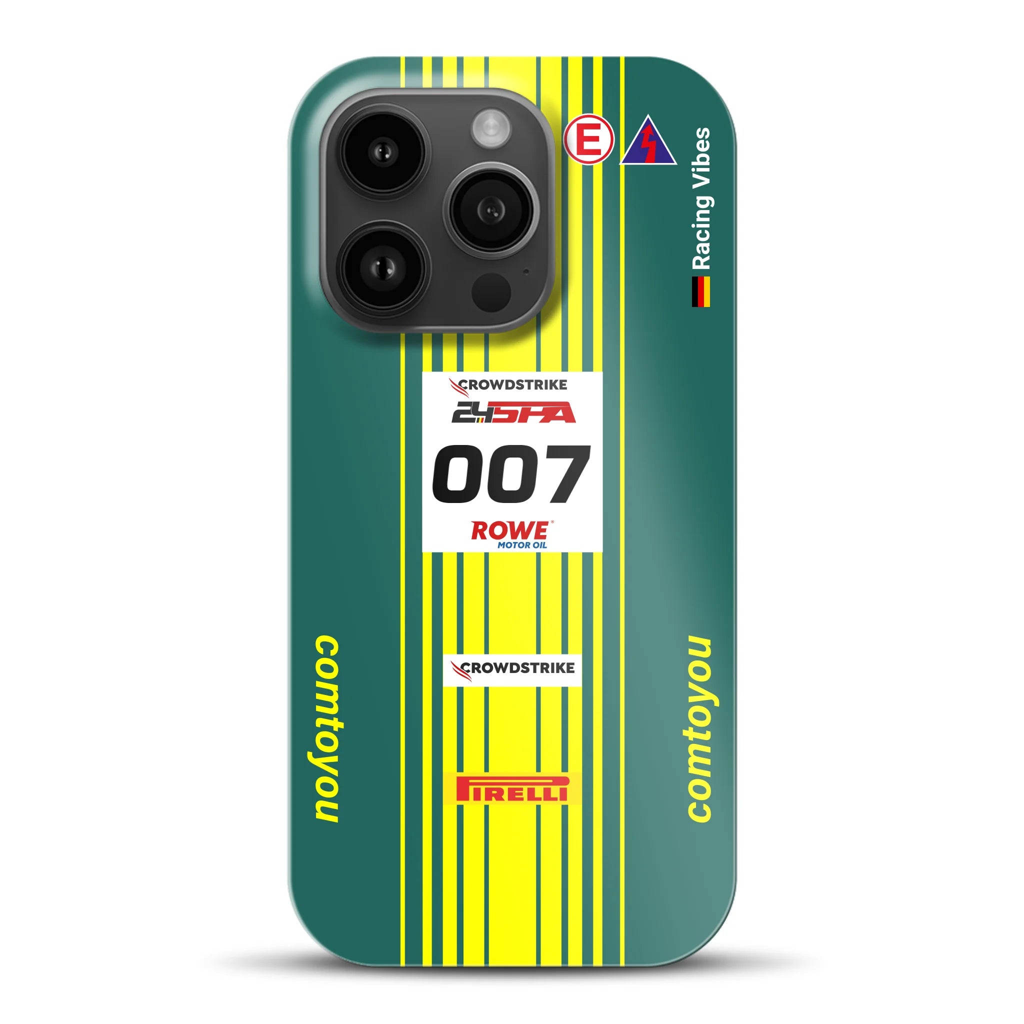 Vantage AMR GT3 Evo #007 Livery - Individuelle Hardcase Hülle für iPhone