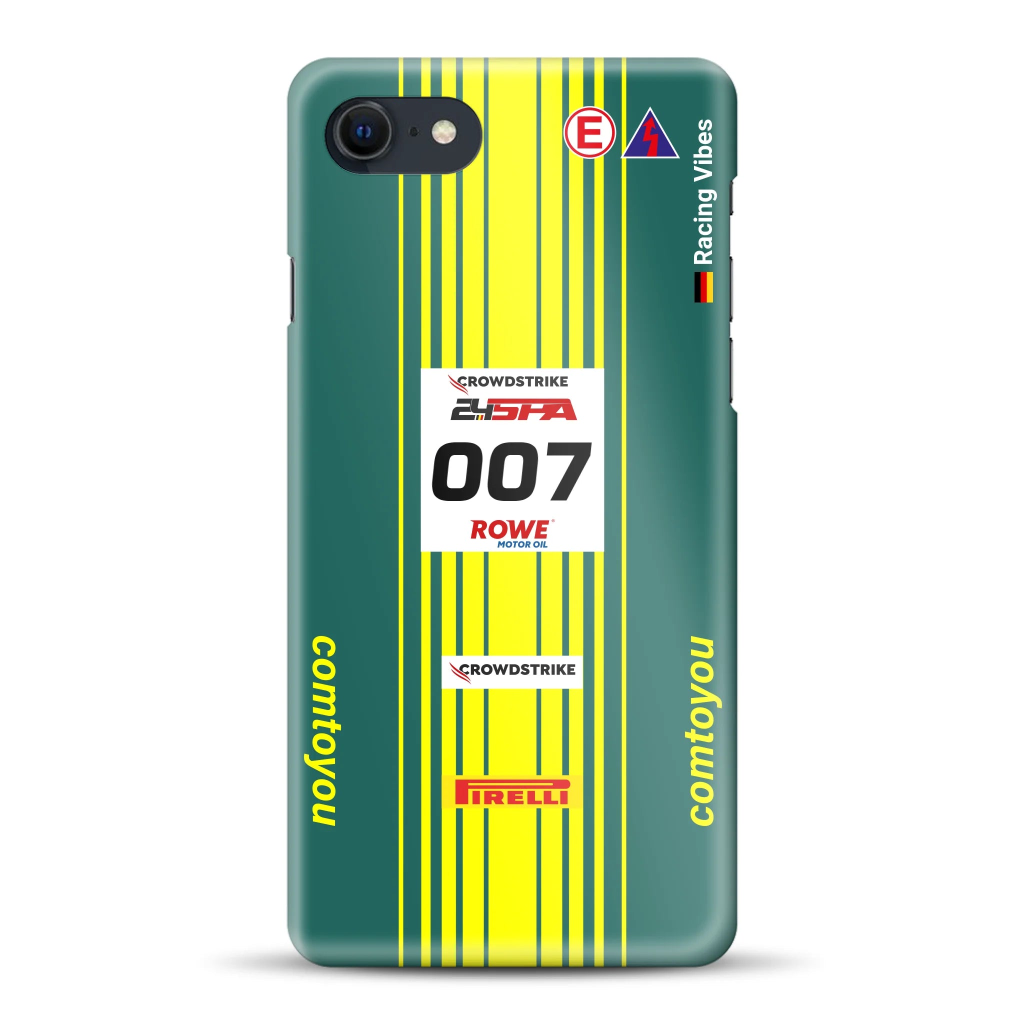 Vantage AMR GT3 Evo #007 Livery - Individuelle Hardcase Hülle für iPhone