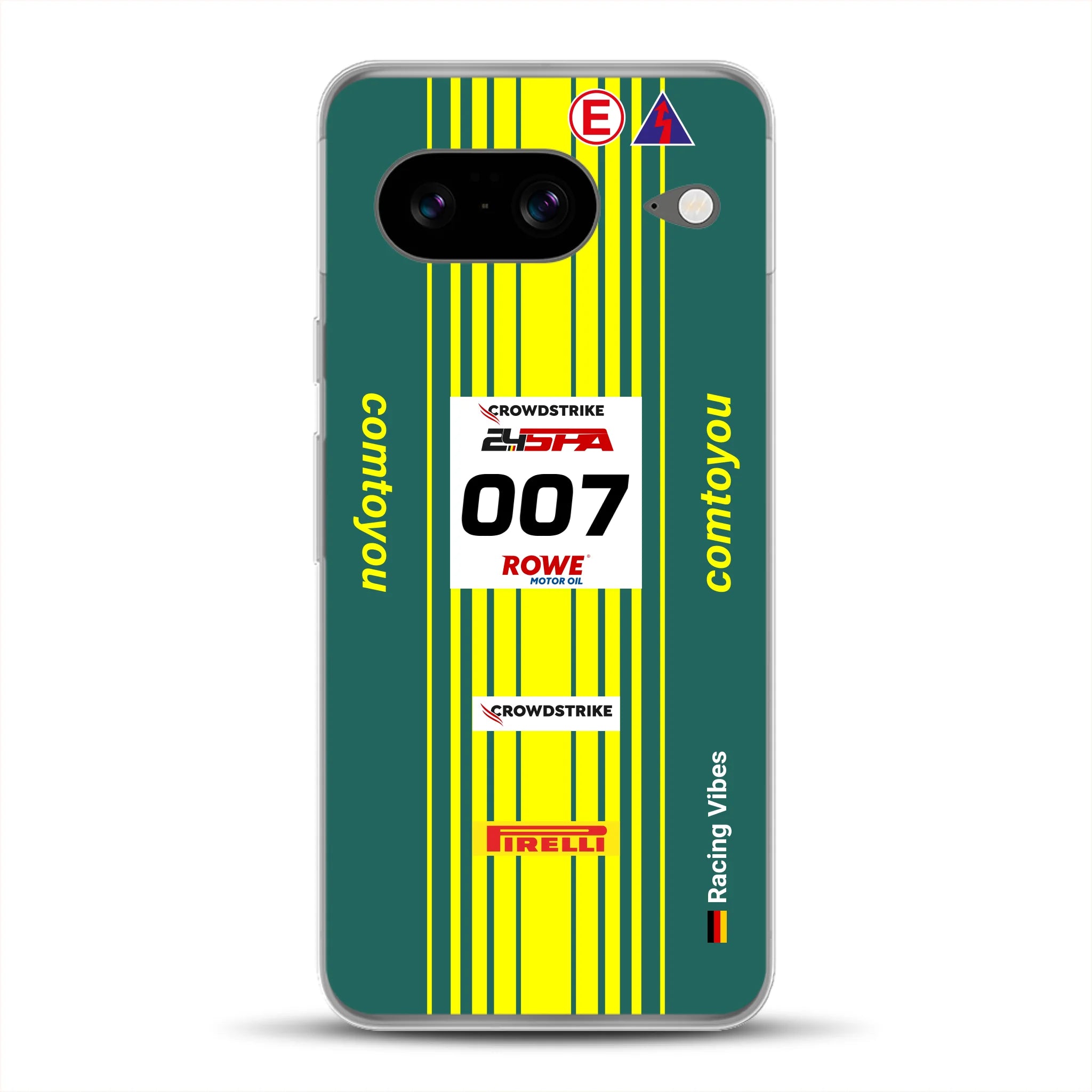 Vantage AMR GT3 Evo #007 Livery - Housse de téléphone portable personnalisée pour Google