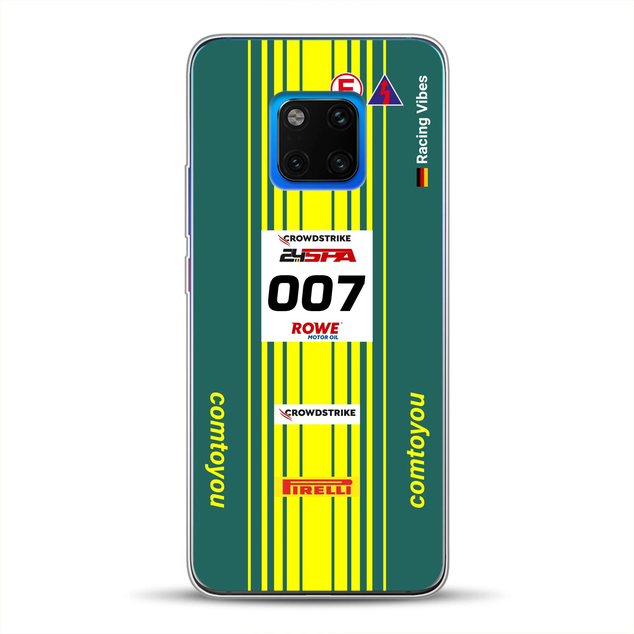 Vantage AMR GT3 Evo #007 Livery - Custodia per cellulare personalizzata per Huawei