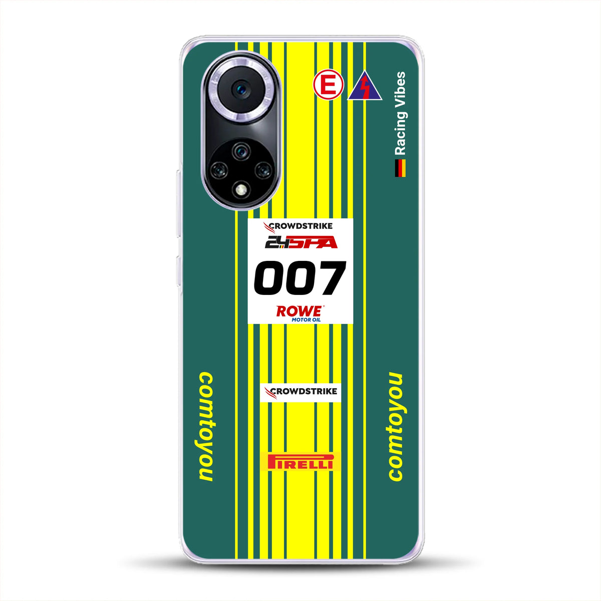 Vantage AMR GT3 Evo #007 Livery - Housse de téléphone portable personnalisée pour Huawei