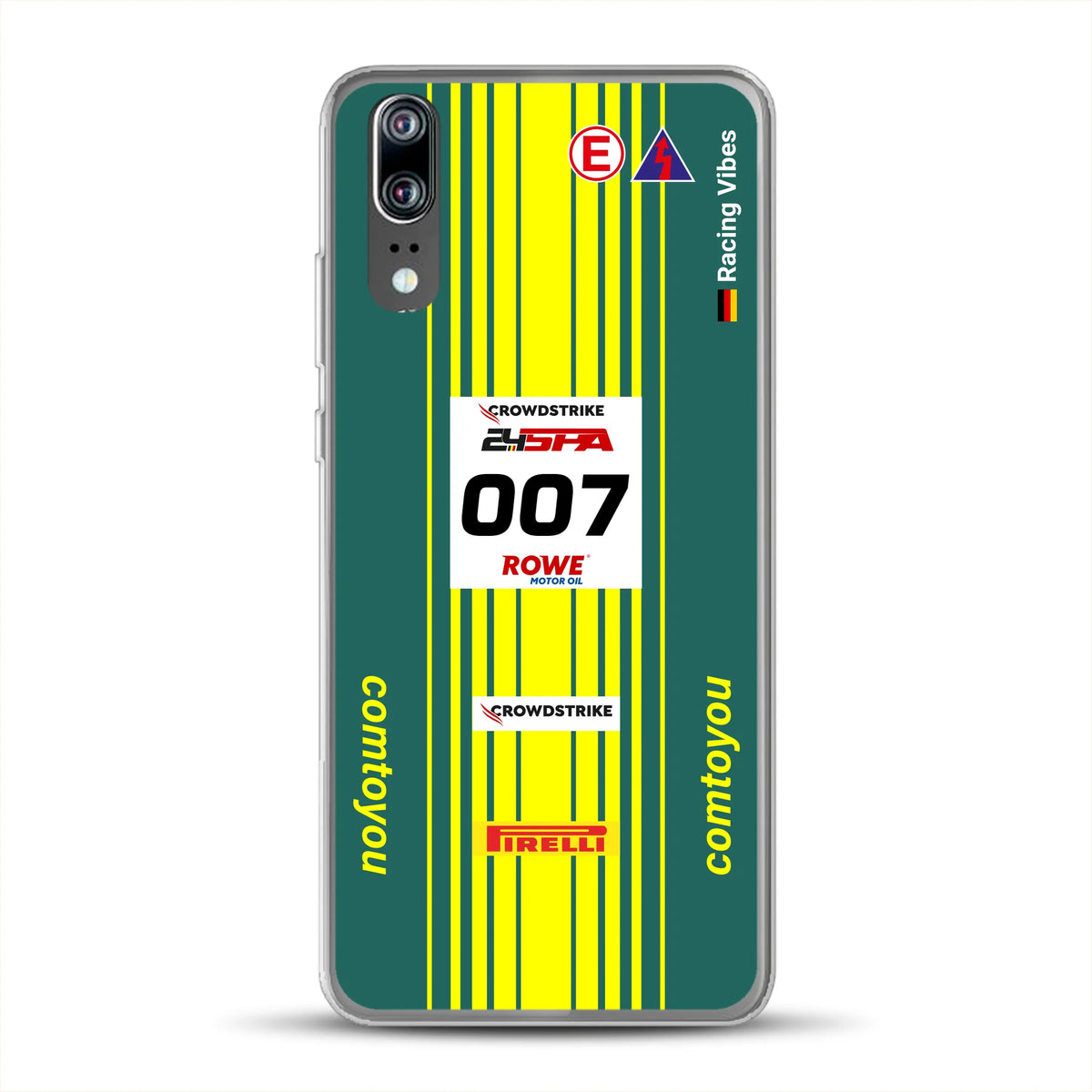 Vantage AMR GT3 Evo #007 Livery - Housse de téléphone portable personnalisée pour Huawei
