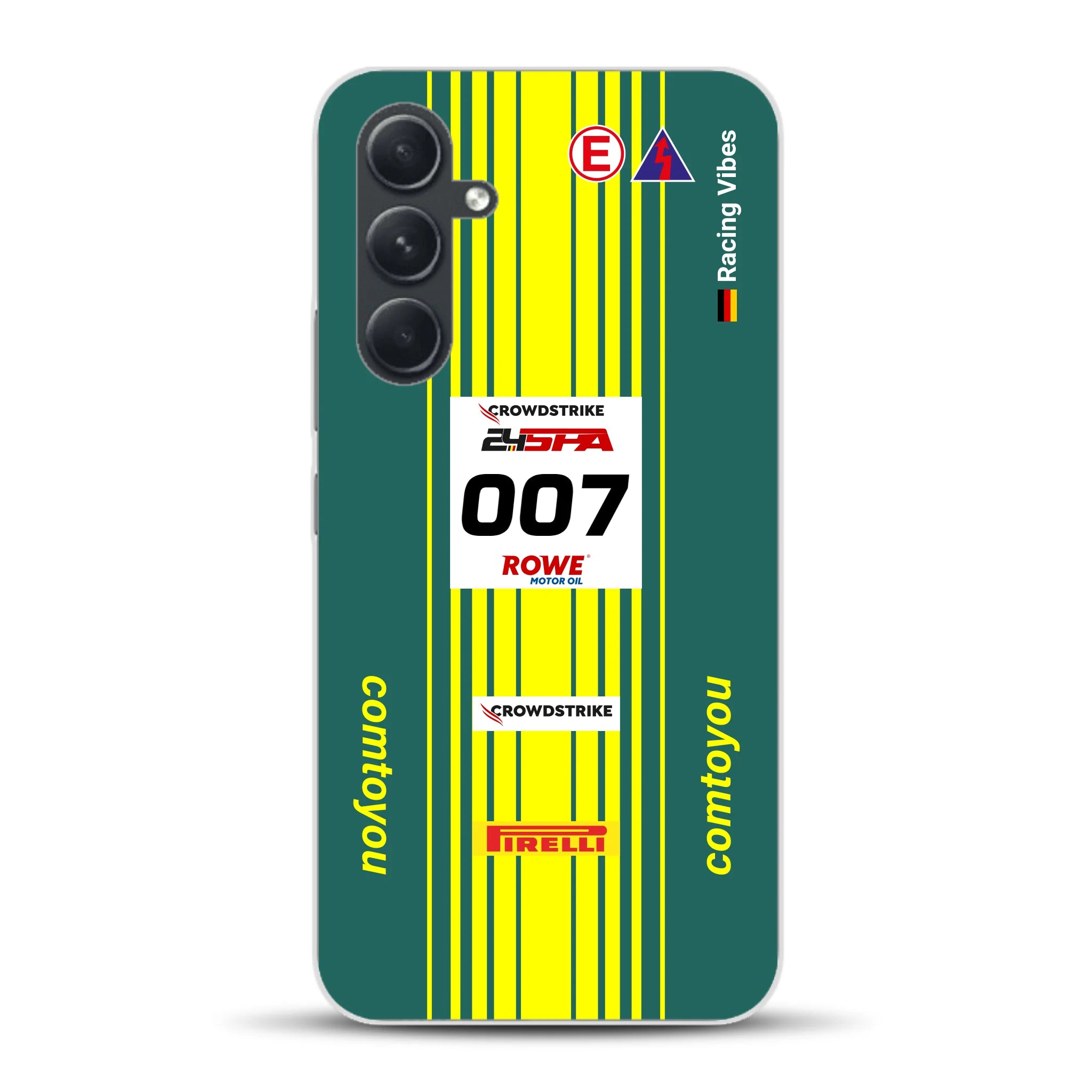 Vantage AMR GT3 Evo #007 Livery - Custodia per cellulare personalizzata per Samsung