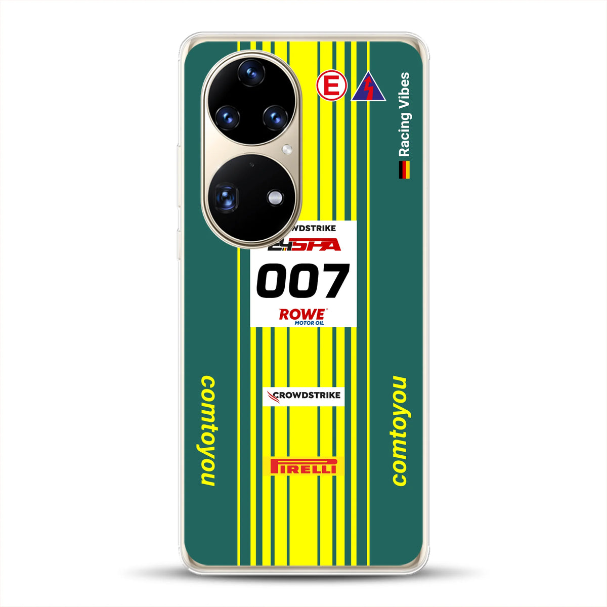 Vantage AMR GT3 Evo #007 Livery - Housse de téléphone portable personnalisée pour Huawei