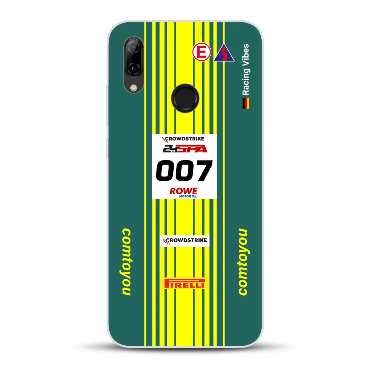 Vantage AMR GT3 Evo #007 Livery - Housse de téléphone portable personnalisée pour Huawei