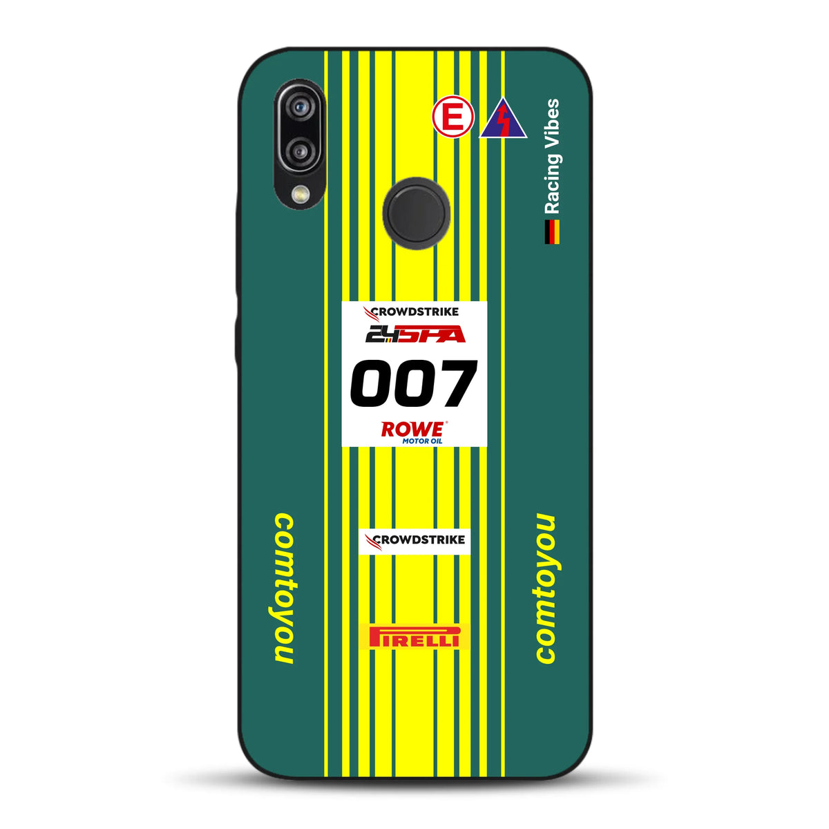 Vantage AMR GT3 Evo #007 Livery - Housse de téléphone portable personnalisée pour Huawei