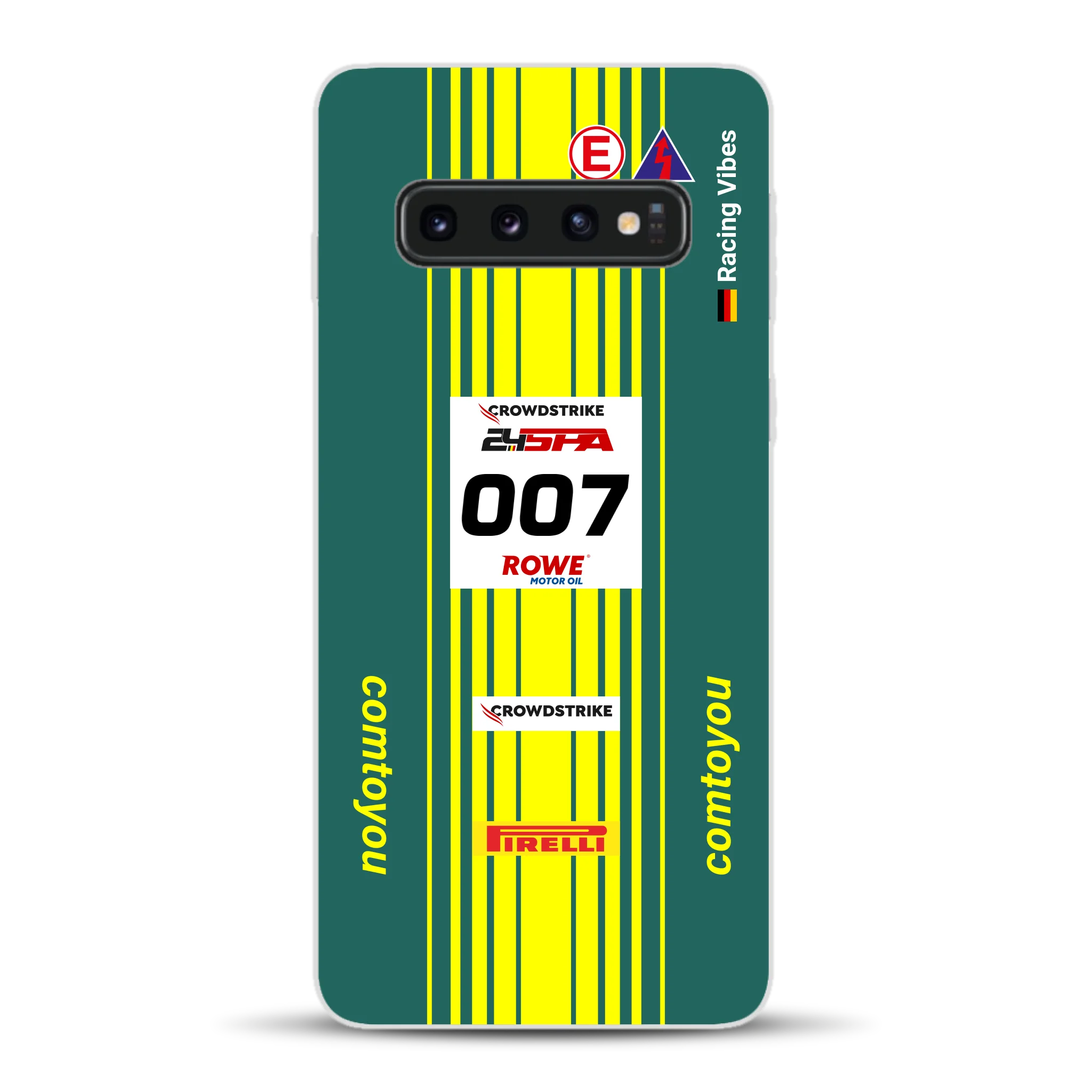 Vantage AMR GT3 Evo #007 Livery - Custodia per cellulare personalizzata per Samsung