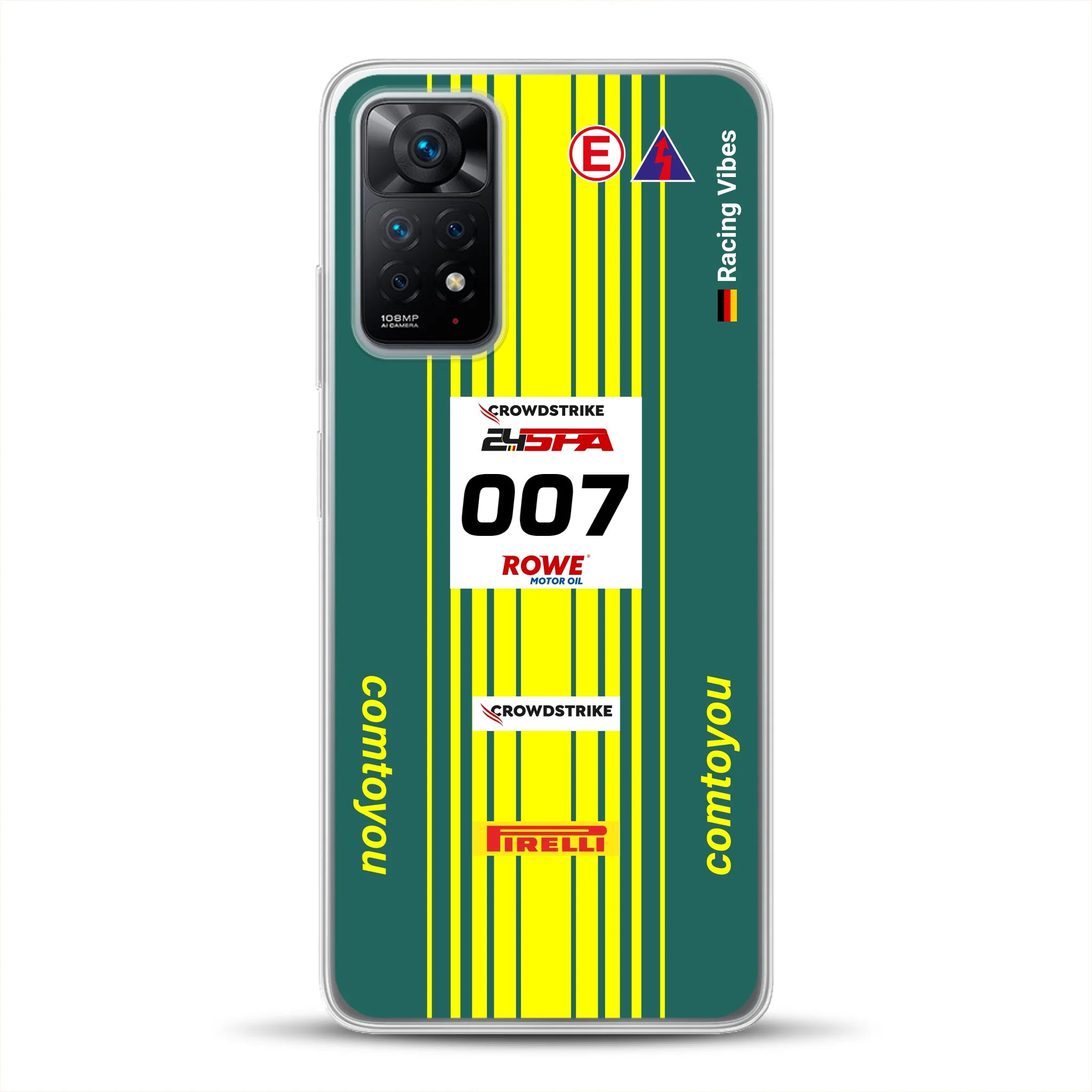 Vantage AMR GT3 Evo #007 Livery - Custodia per cellulare personalizzata per Xiaomi