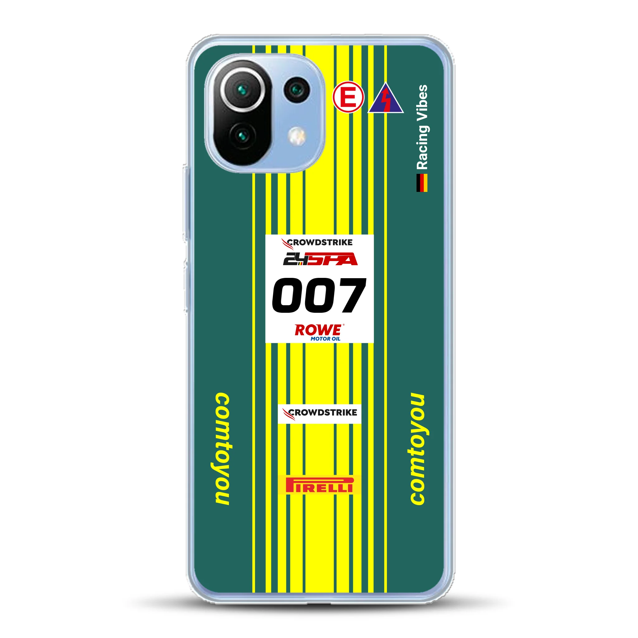 Vantage AMR GT3 Evo #007 Livery - Housse de téléphone portable personnalisée pour Xiaomi