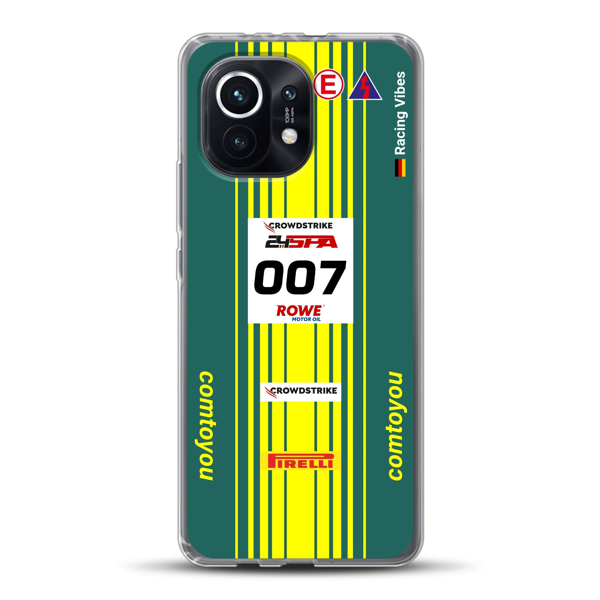 Vantage AMR GT3 Evo #007 Livery - Housse de téléphone portable personnalisée pour Xiaomi