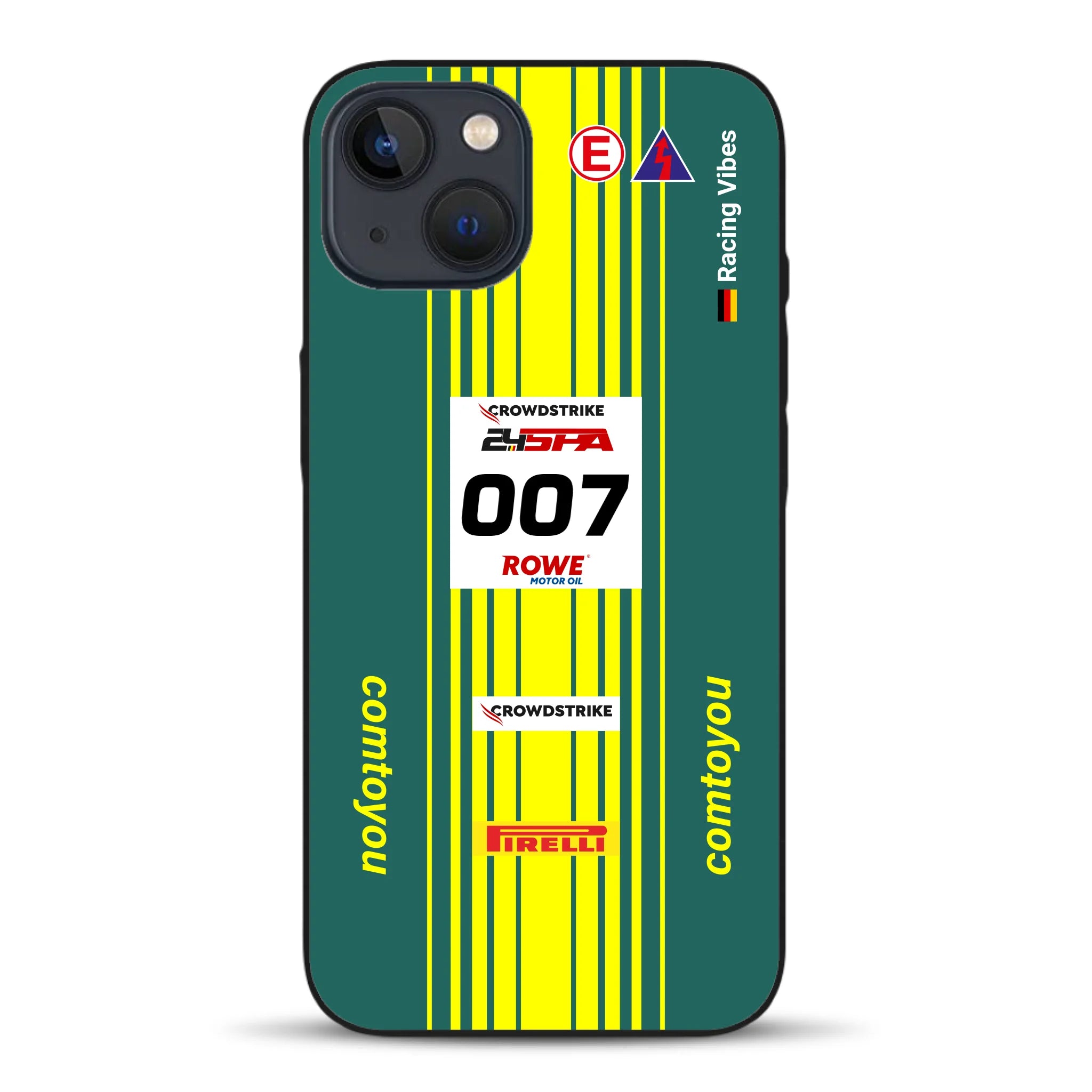 Vantage AMR GT3 Evo #007 Livery - Individuelle Handyhülle für iPhone