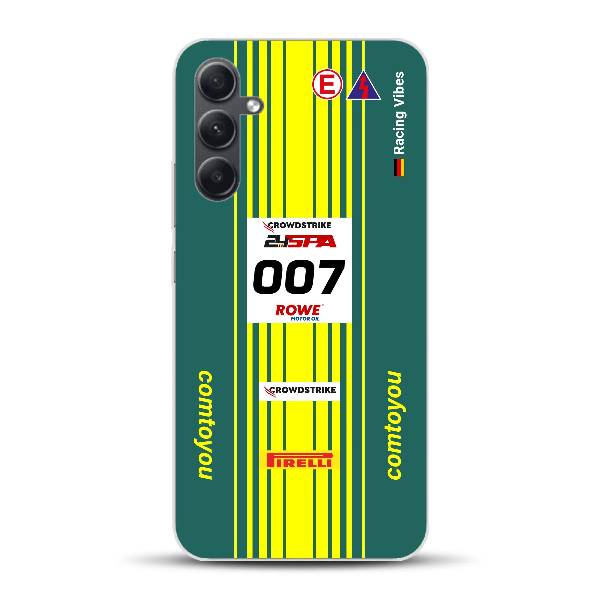 Vantage AMR GT3 Evo #007 Livery - Housse de téléphone portable personnalisée pour Samsung