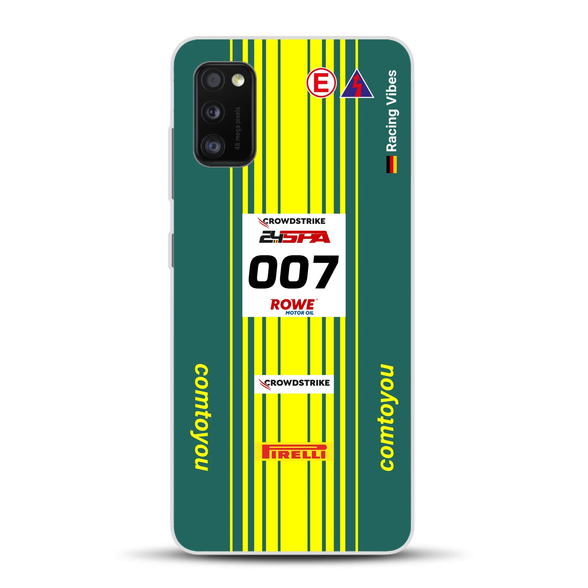 Vantage AMR GT3 Evo #007 Livery - Housse de téléphone portable personnalisée pour Samsung