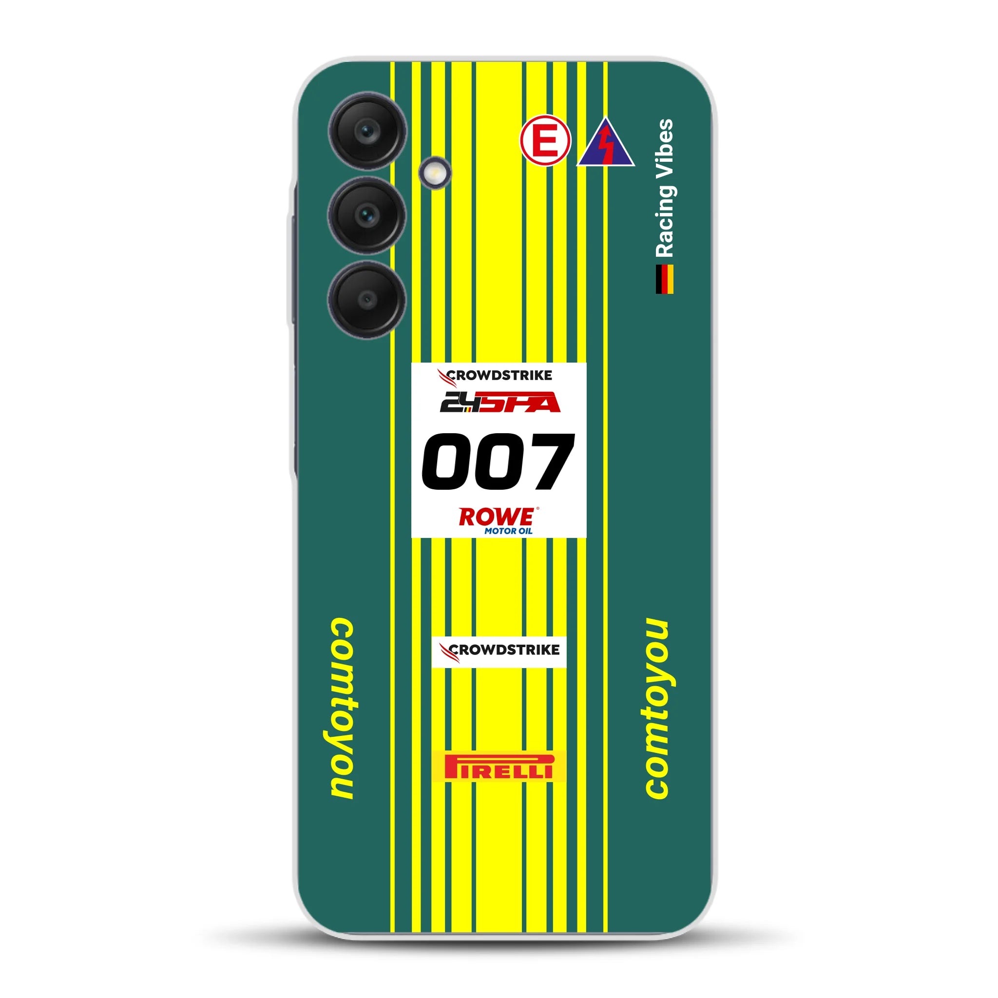 Vantage AMR GT3 Evo #007 Livery - Housse de téléphone portable personnalisée pour Samsung