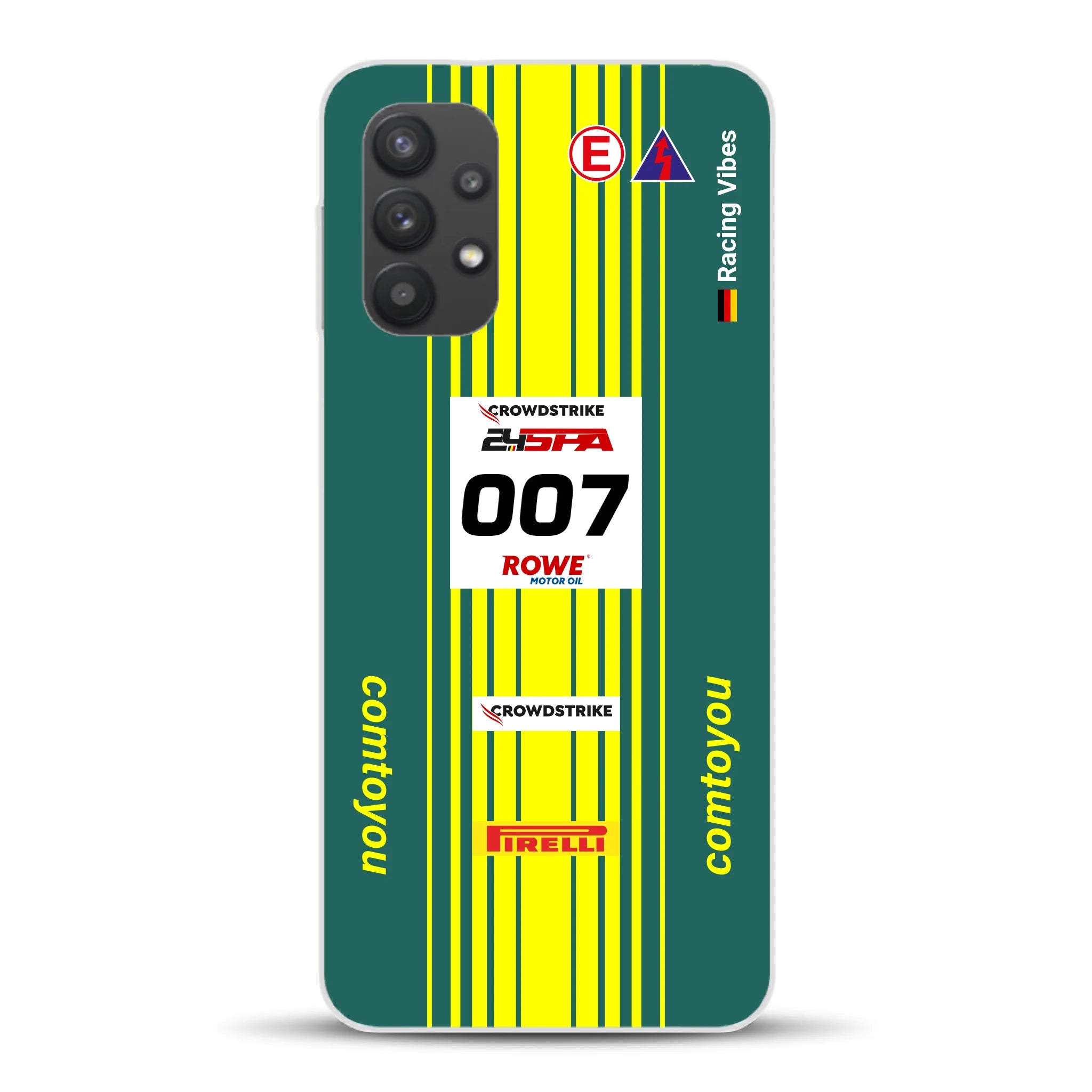 Vantage AMR GT3 Evo #007 Livery - Housse de téléphone portable personnalisée pour Samsung