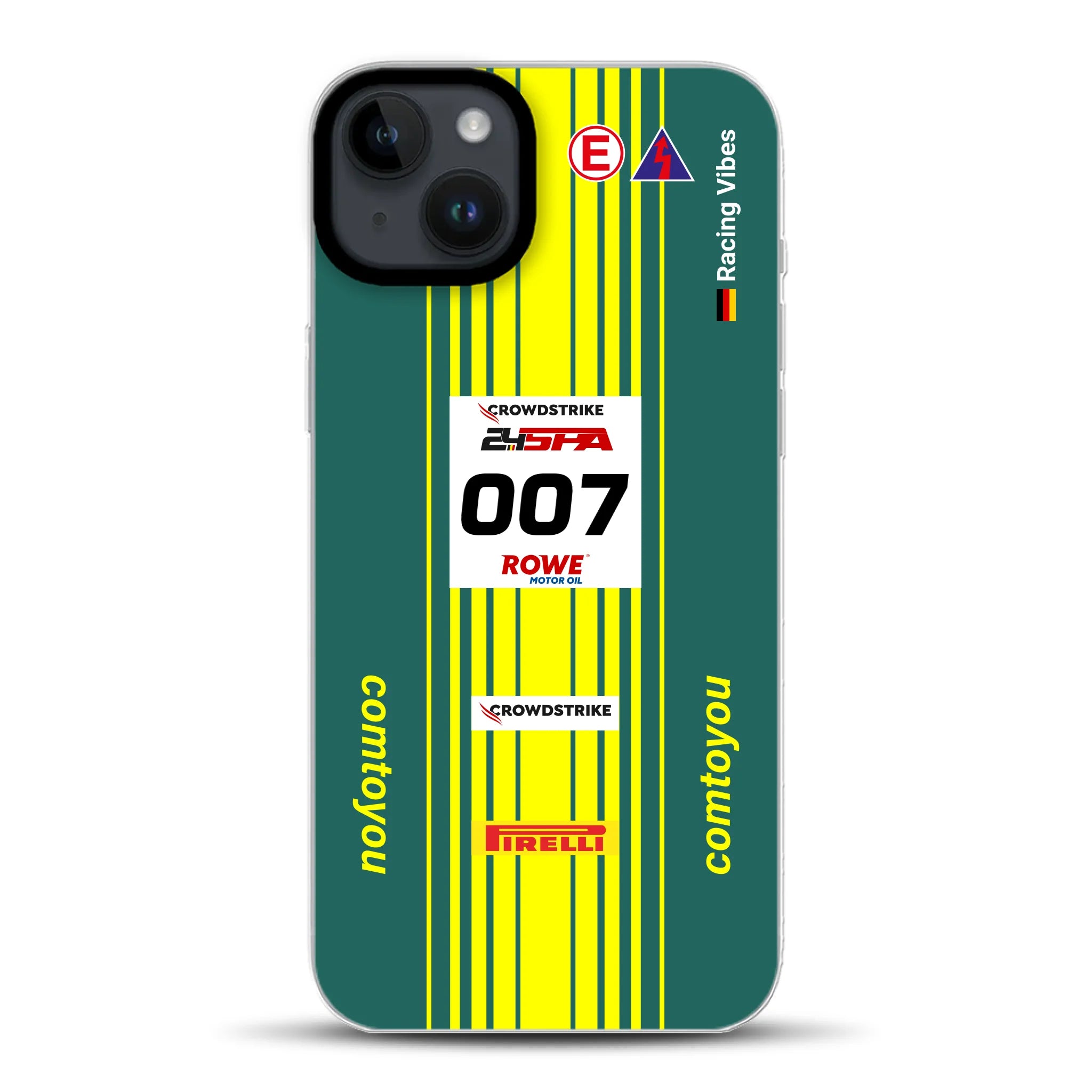 Vantage AMR GT3 Evo #007 Livery - Individuelle Handyhülle für iPhone