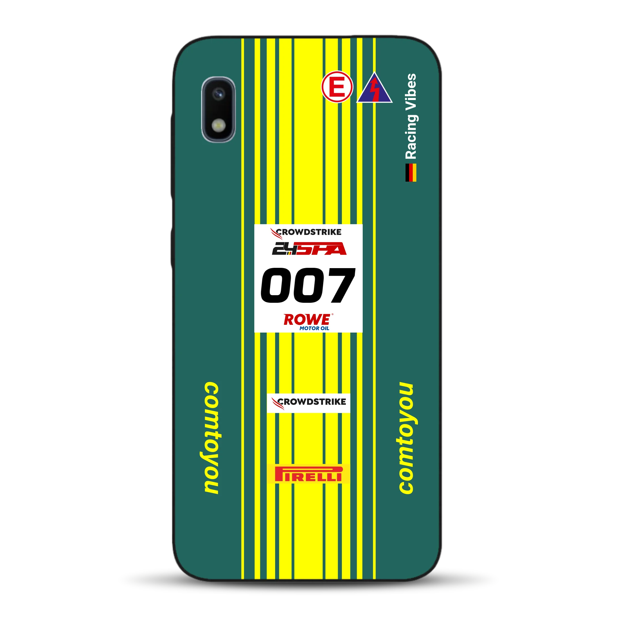 Vantage AMR GT3 Evo #007 Livery - Housse de téléphone portable personnalisée pour Samsung