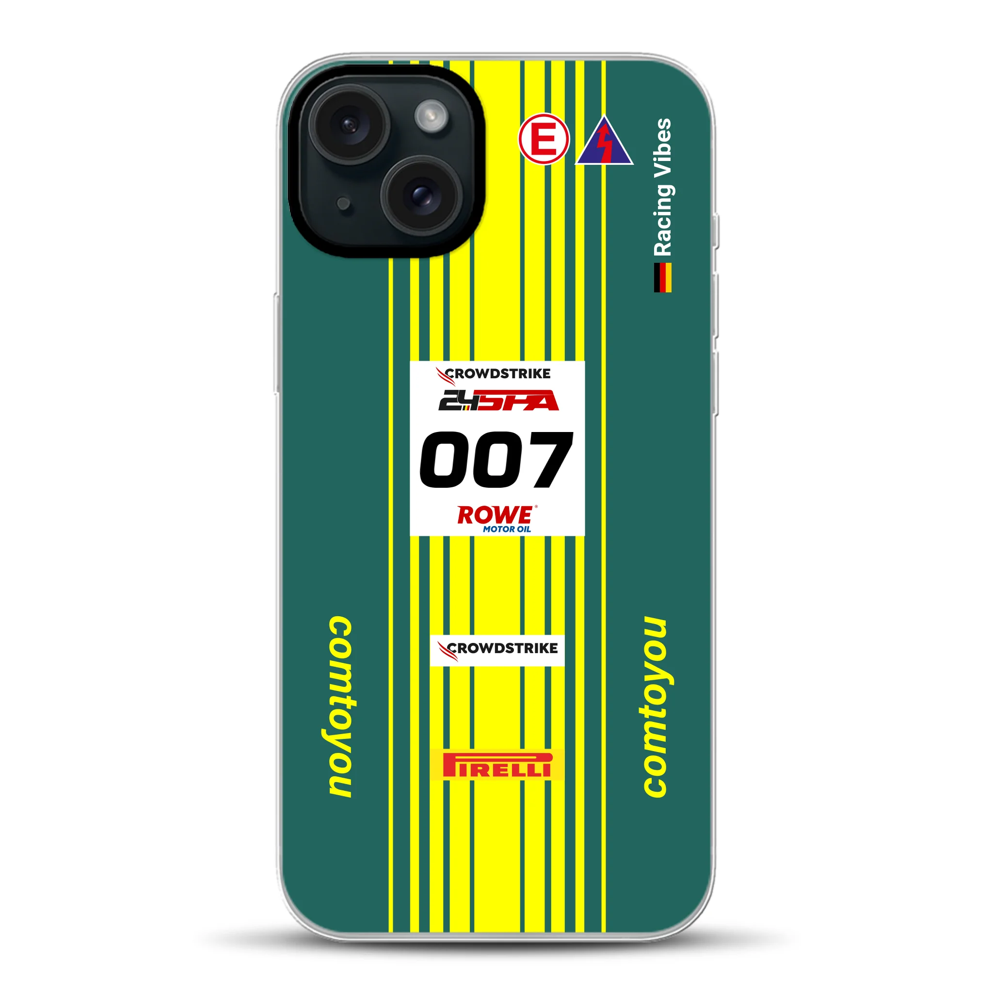 Vantage AMR GT3 Evo #007 Livery - Individuelle Handyhülle für iPhone