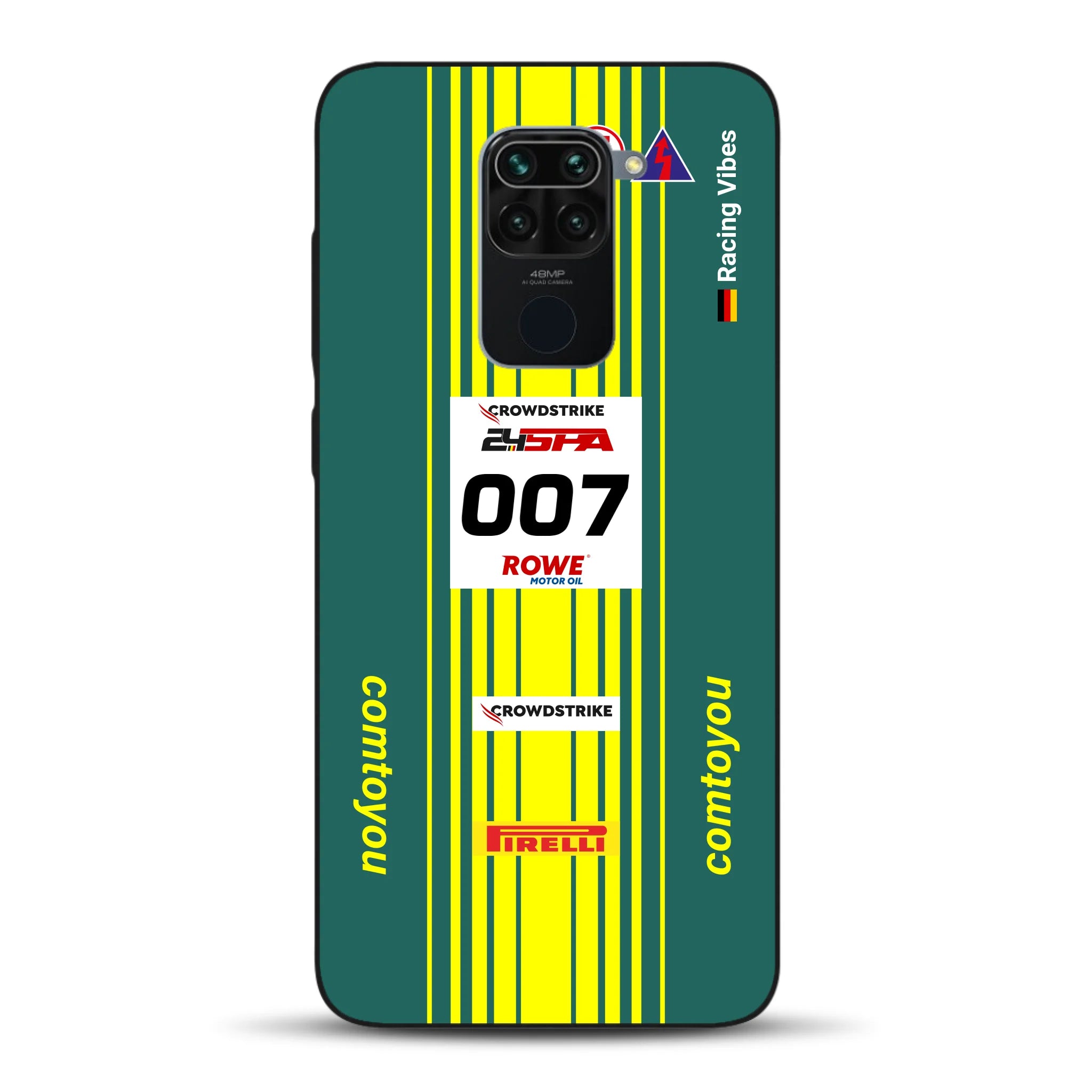 Vantage AMR GT3 Evo #007 Livery - Housse de téléphone portable personnalisée pour Xiaomi