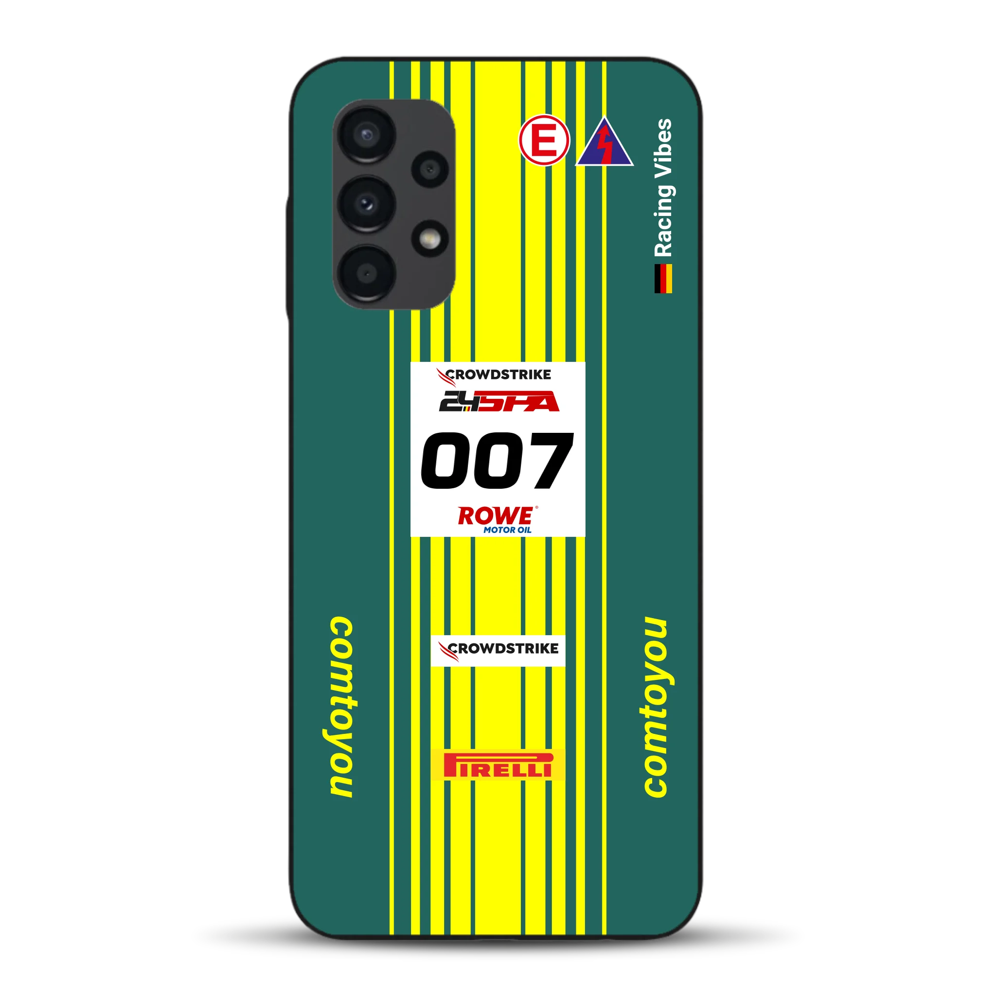 Vantage AMR GT3 Evo #007 Livery - Housse de téléphone portable personnalisée pour Samsung