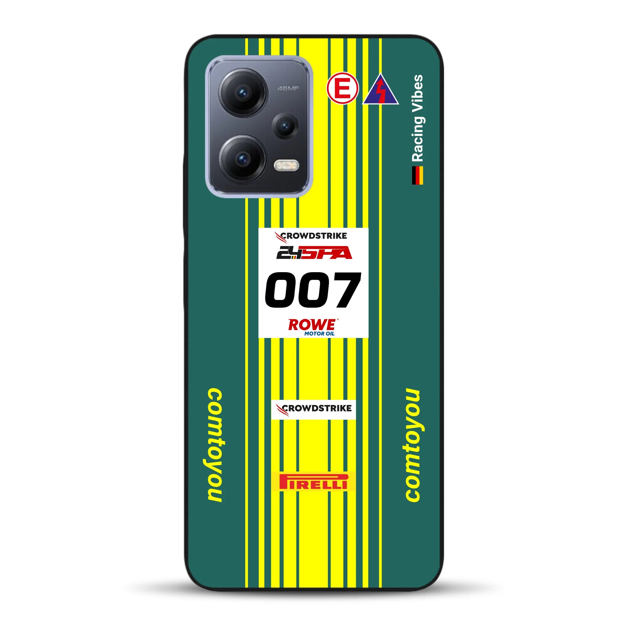 Vantage AMR GT3 Evo #007 Livery - Housse de téléphone portable personnalisée pour Xiaomi