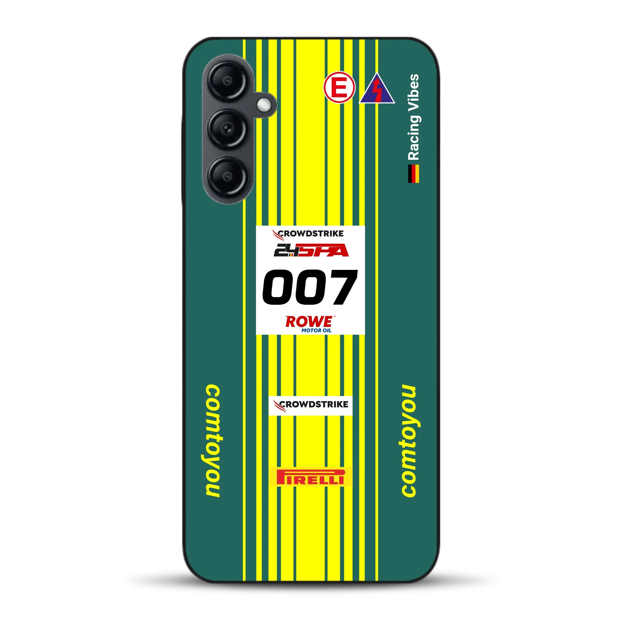 Vantage AMR GT3 Evo #007 Livery - Housse de téléphone portable personnalisée pour Samsung
