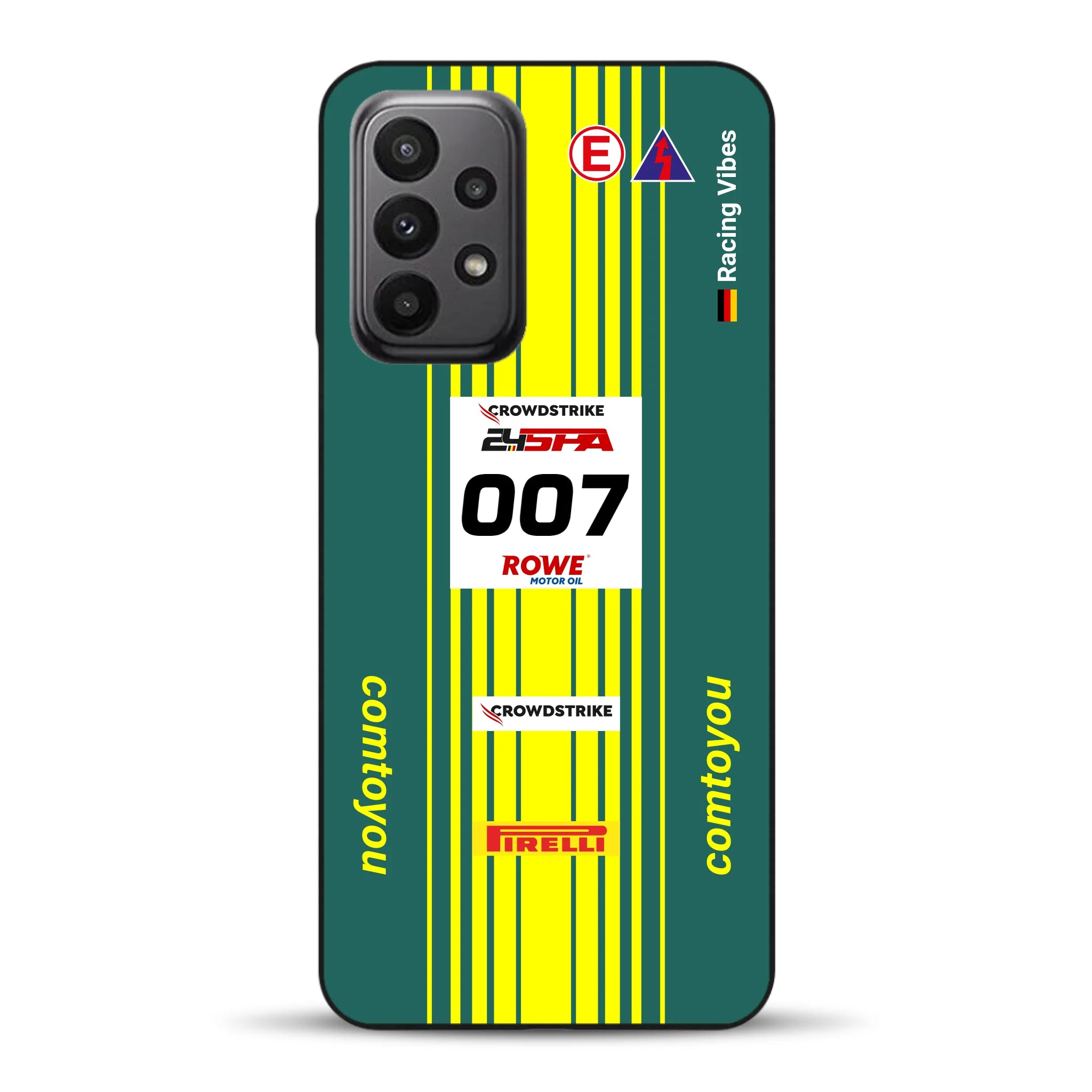 Vantage AMR GT3 Evo #007 Livery - Housse de téléphone portable personnalisée pour Samsung