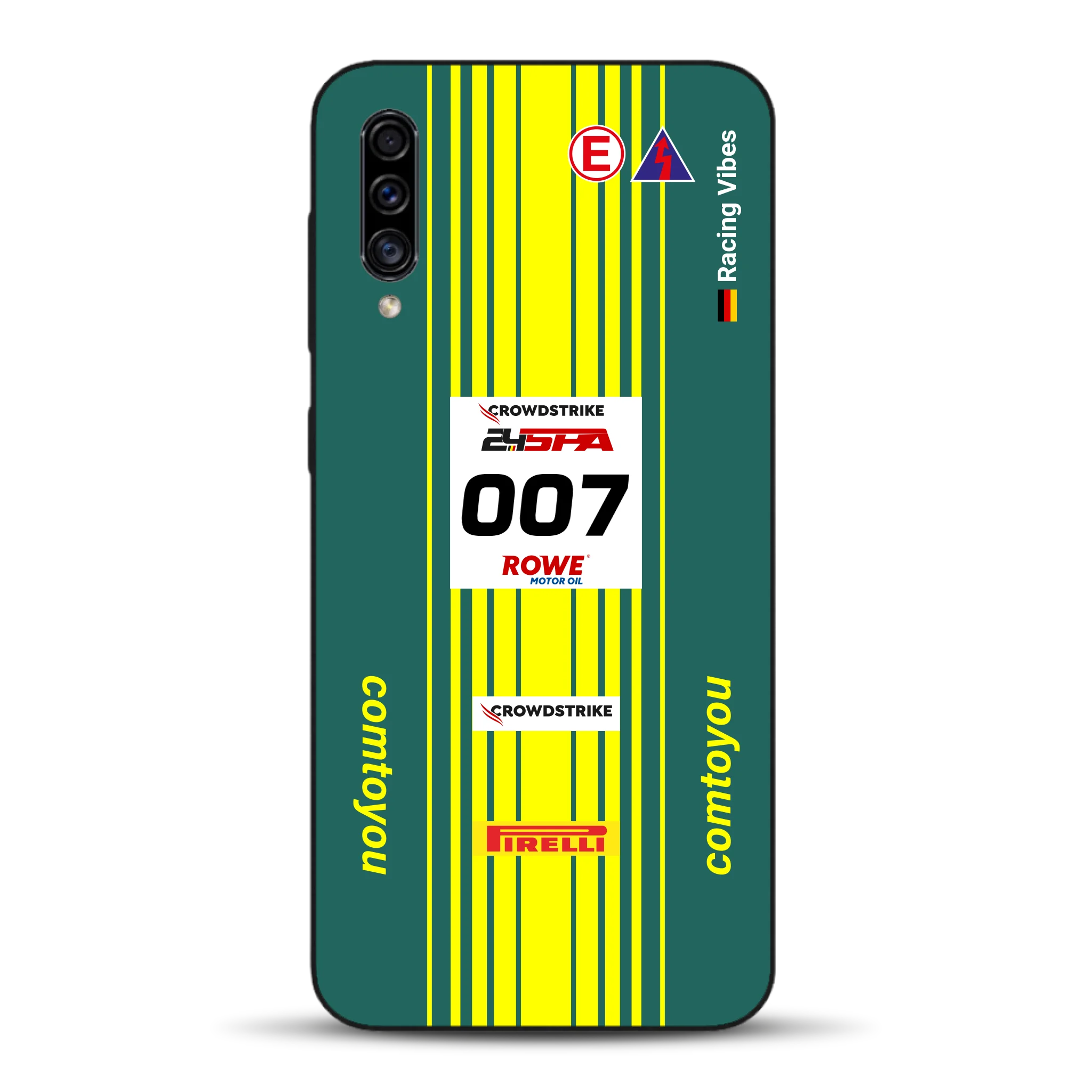 Vantage AMR GT3 Evo #007 Livery - Housse de téléphone portable personnalisée pour Samsung
