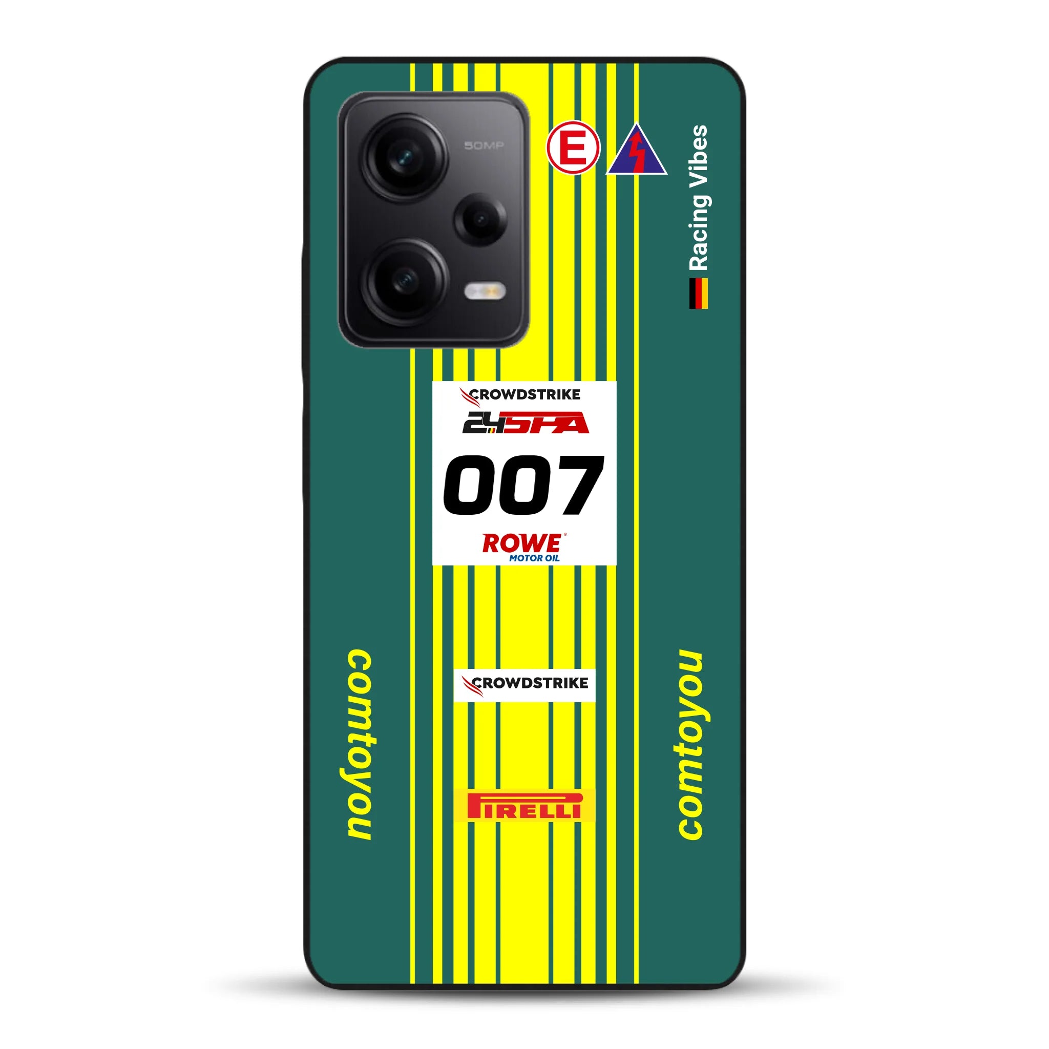Vantage AMR GT3 Evo #007 Livery - Custodia per cellulare personalizzata per Xiaomi