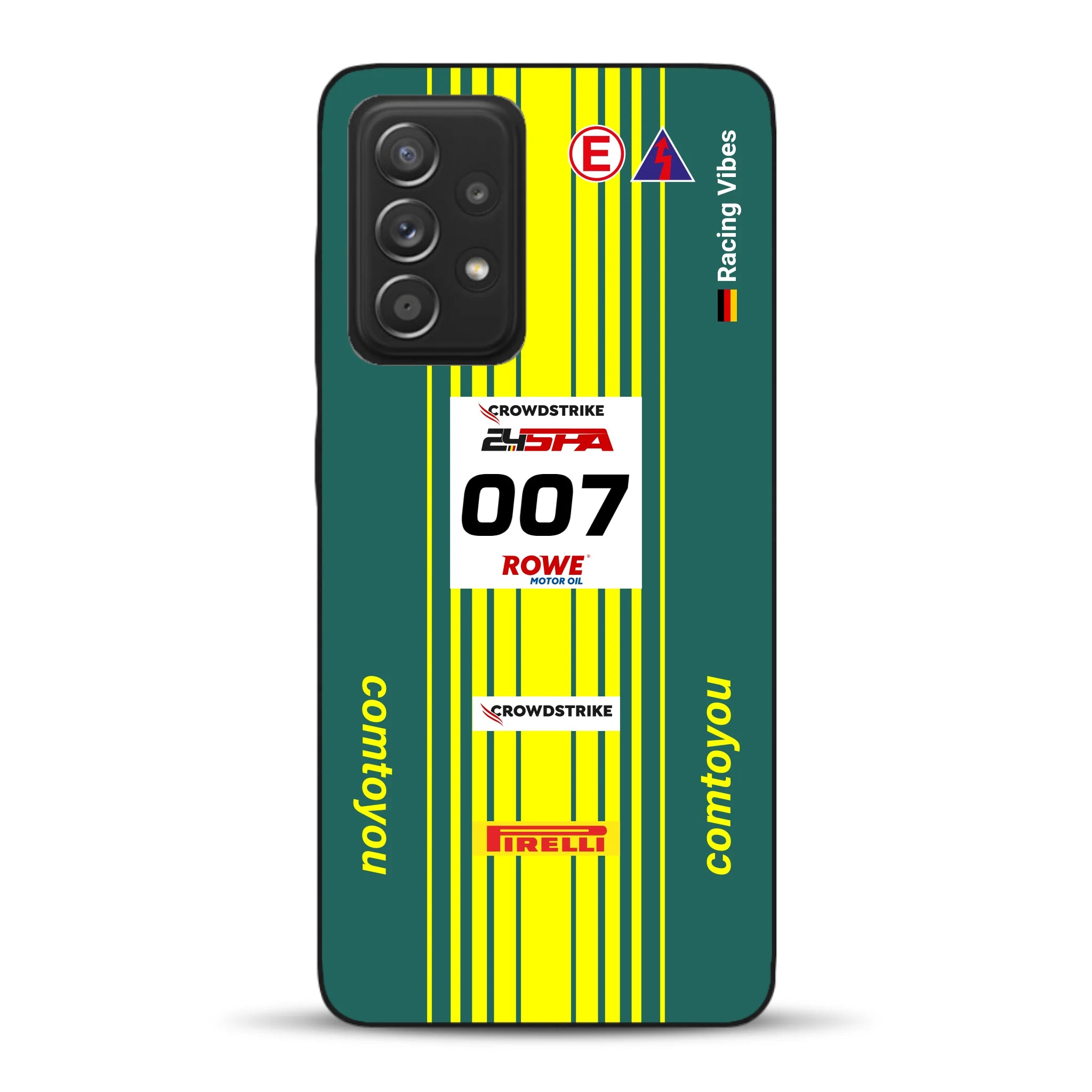 Vantage AMR GT3 Evo #007 Livery - Housse de téléphone portable personnalisée pour Samsung