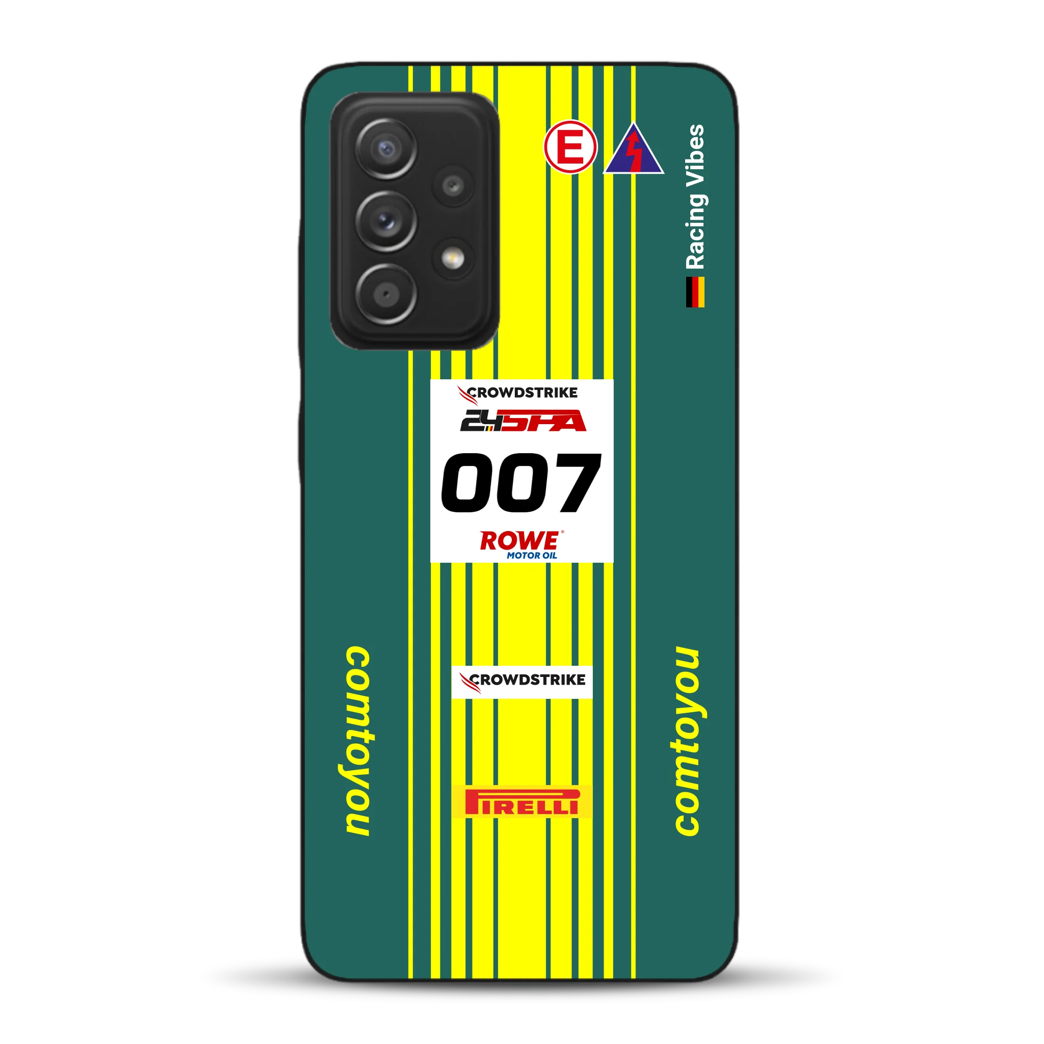 Vantage AMR GT3 Evo #007 Livery - Housse de téléphone portable personnalisée pour Samsung