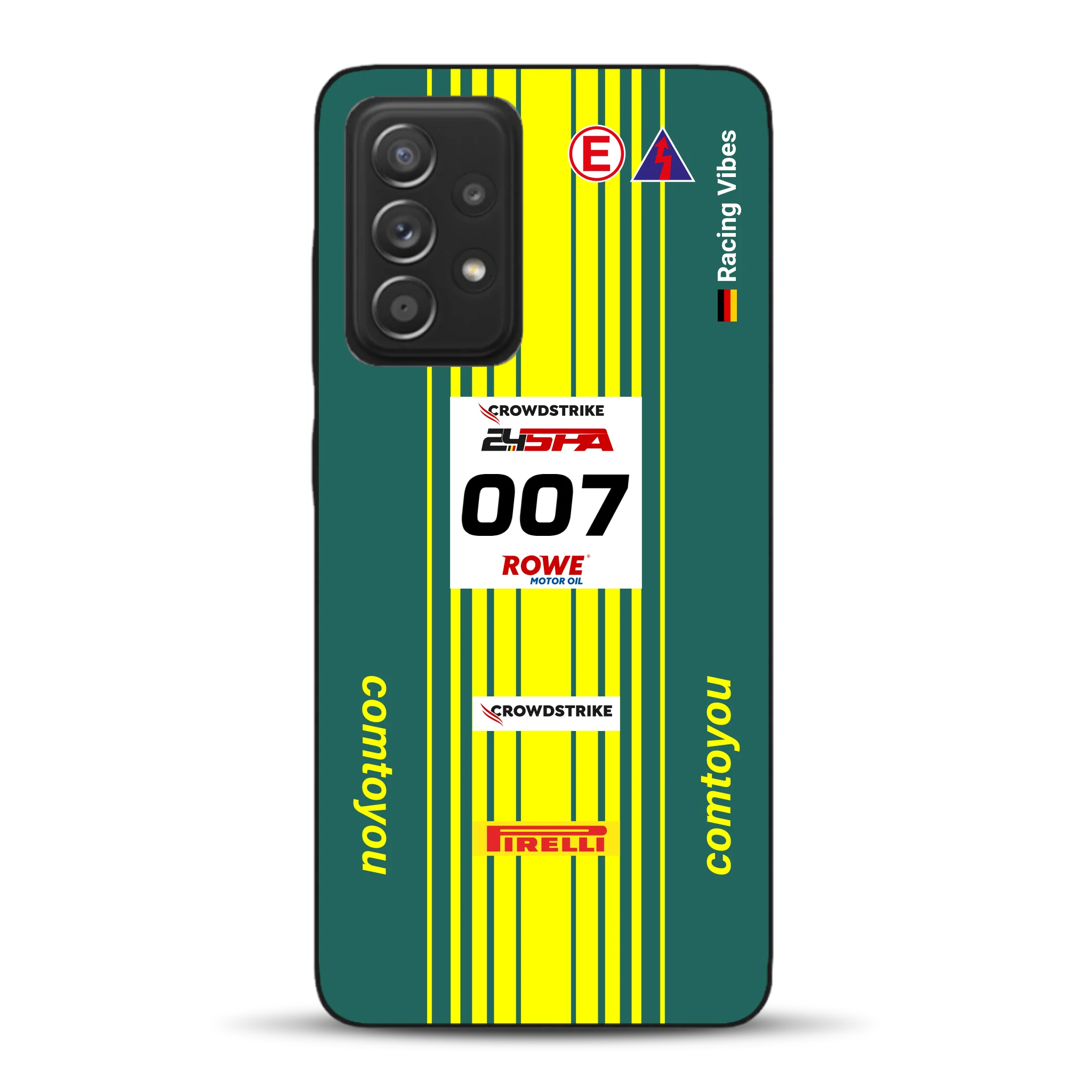 Vantage AMR GT3 Evo #007 Livery - Housse de téléphone portable personnalisée pour Samsung