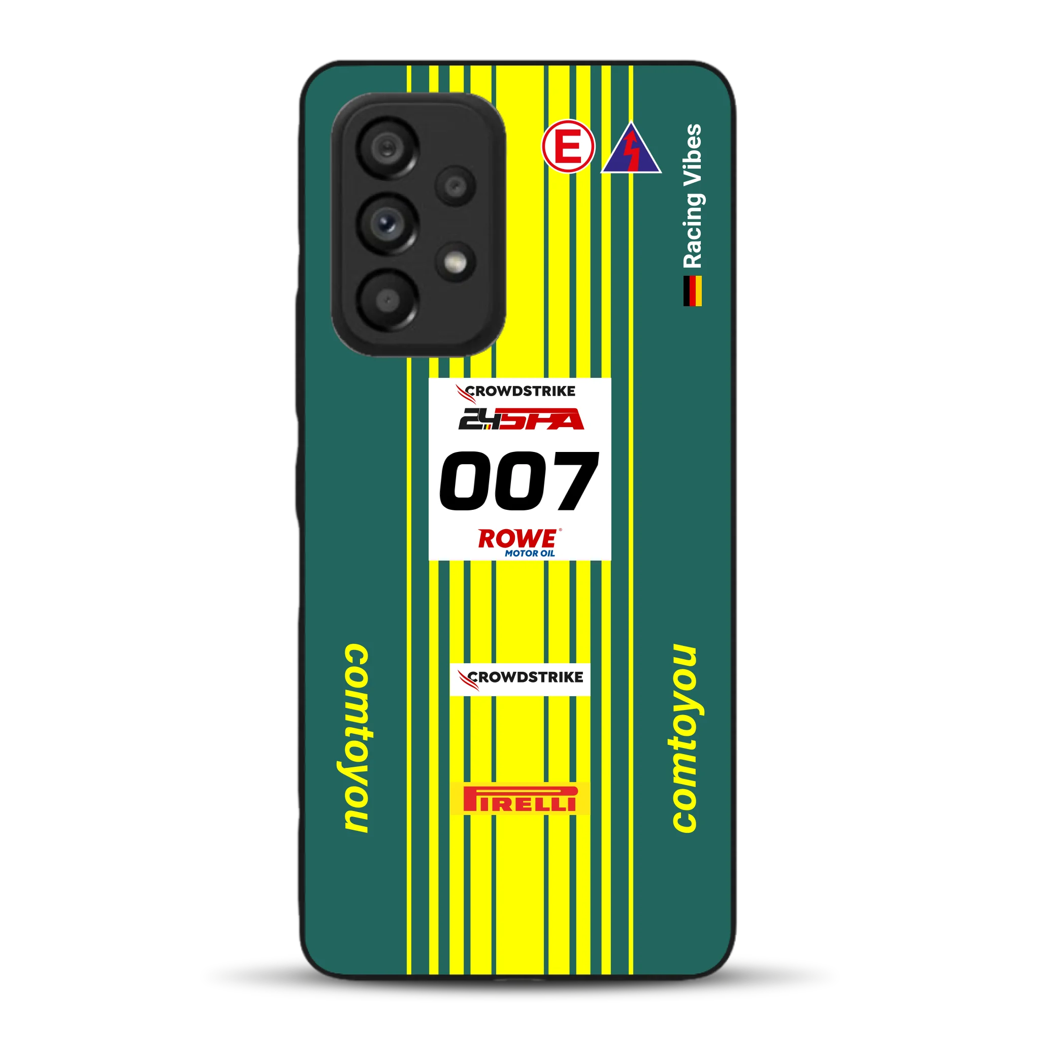 Vantage AMR GT3 Evo #007 Livery - Housse de téléphone portable personnalisée pour Samsung