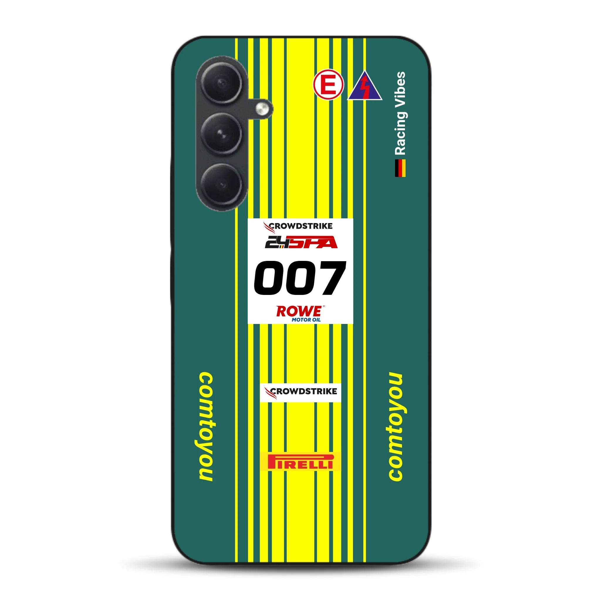 Vantage AMR GT3 Evo #007 Livery - Housse de téléphone portable personnalisée pour Samsung