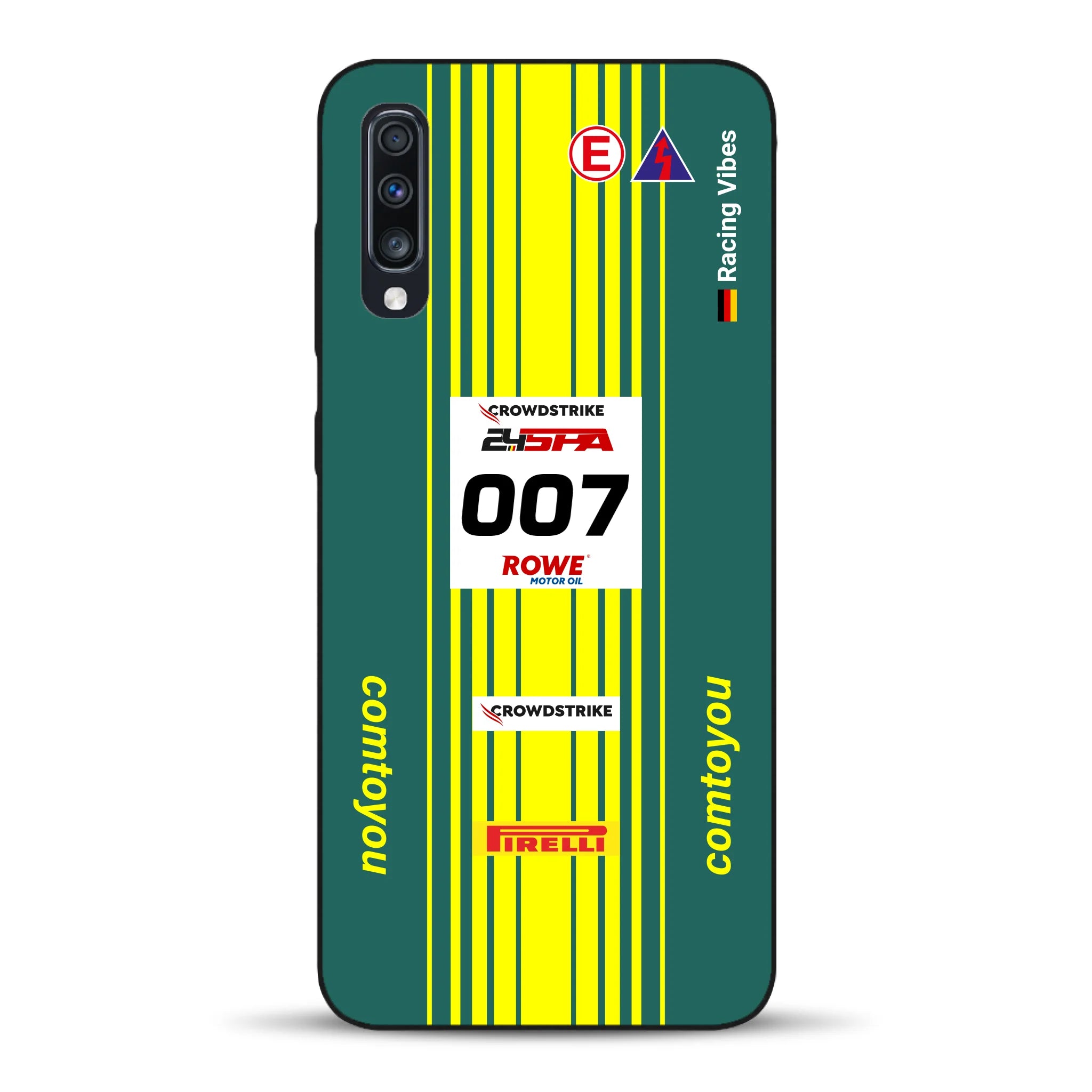 Vantage AMR GT3 Evo #007 Livery - Housse de téléphone portable personnalisée pour Samsung