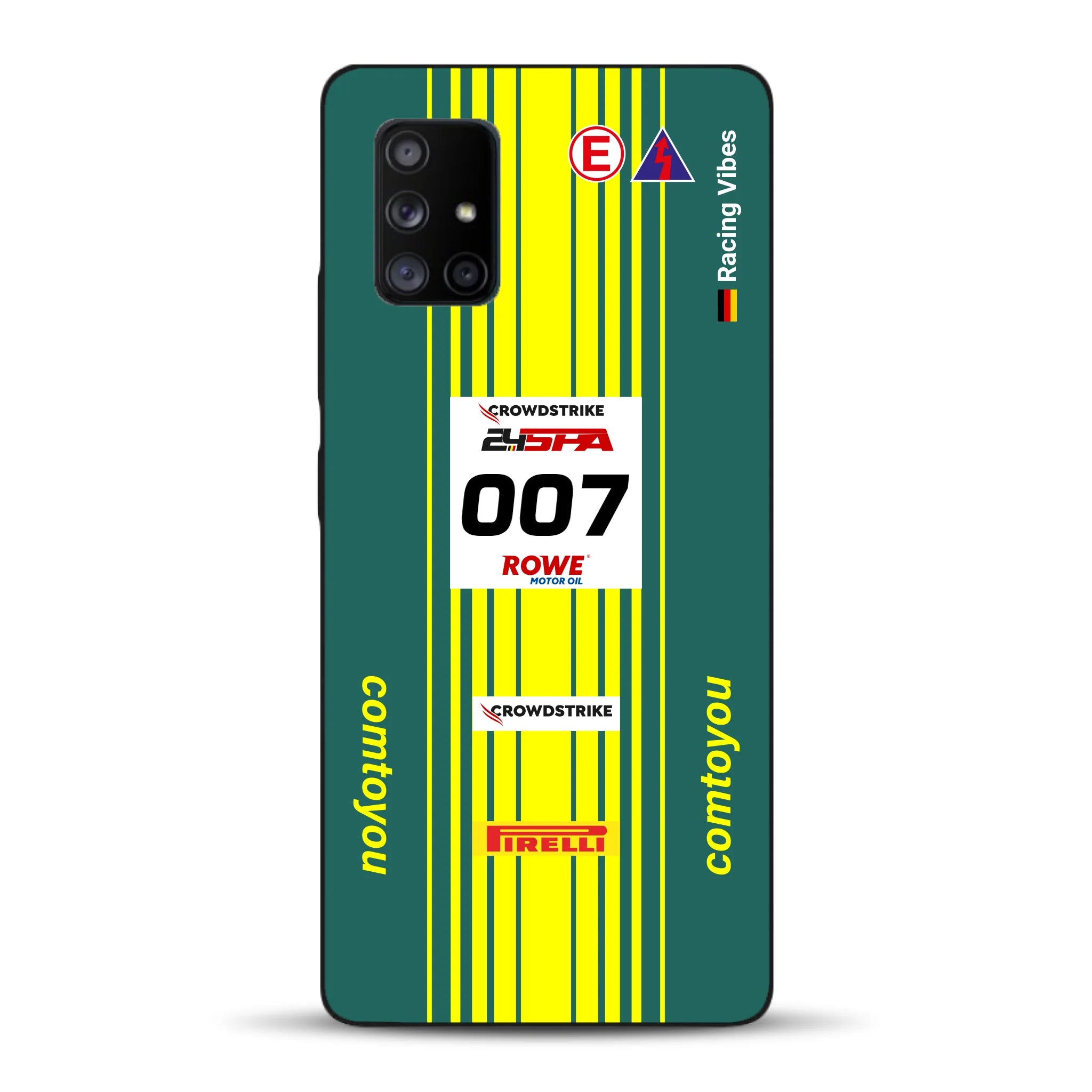 Vantage AMR GT3 Evo #007 Livery - Housse de téléphone portable personnalisée pour Samsung
