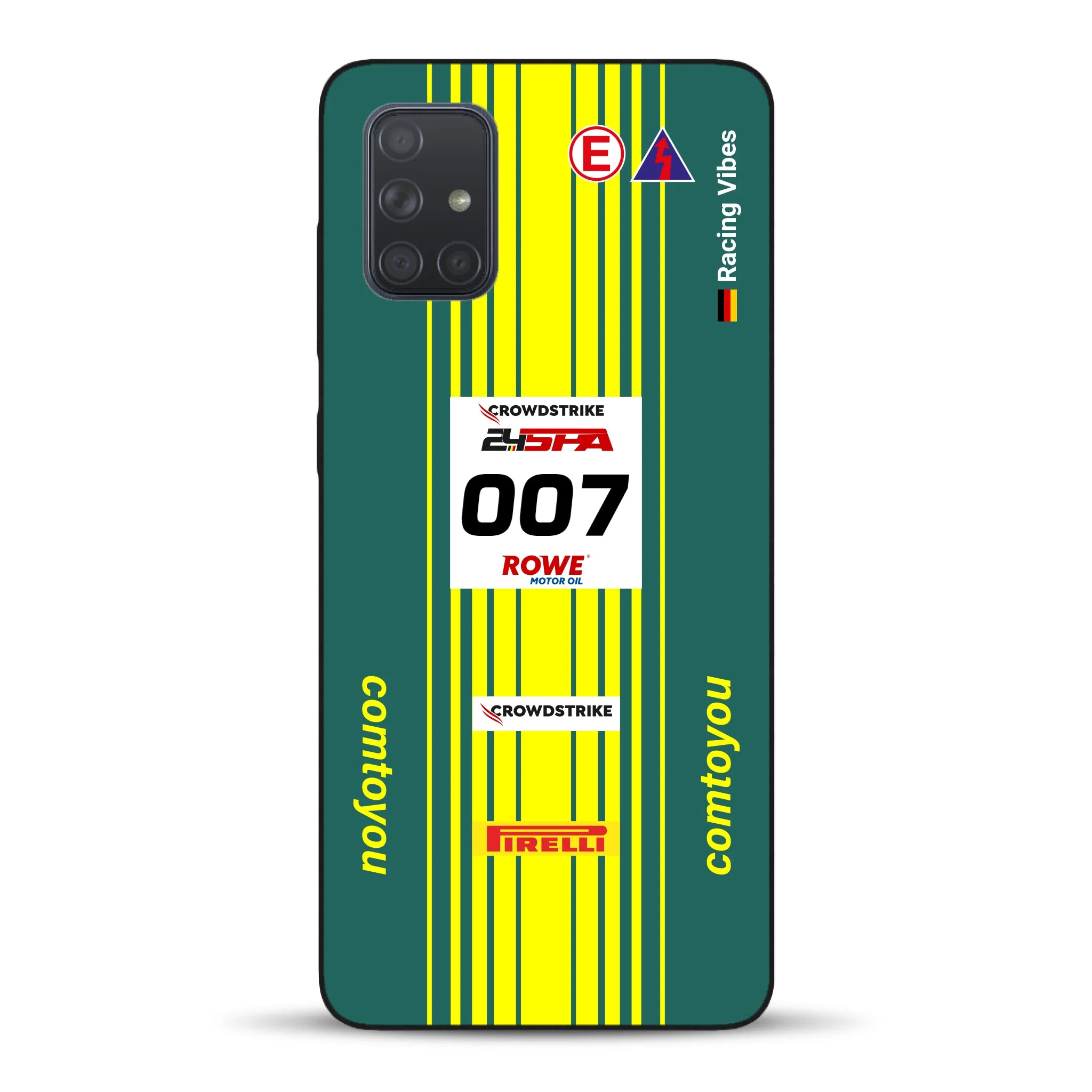 Vantage AMR GT3 Evo #007 Livery - Housse de téléphone portable personnalisée pour Samsung