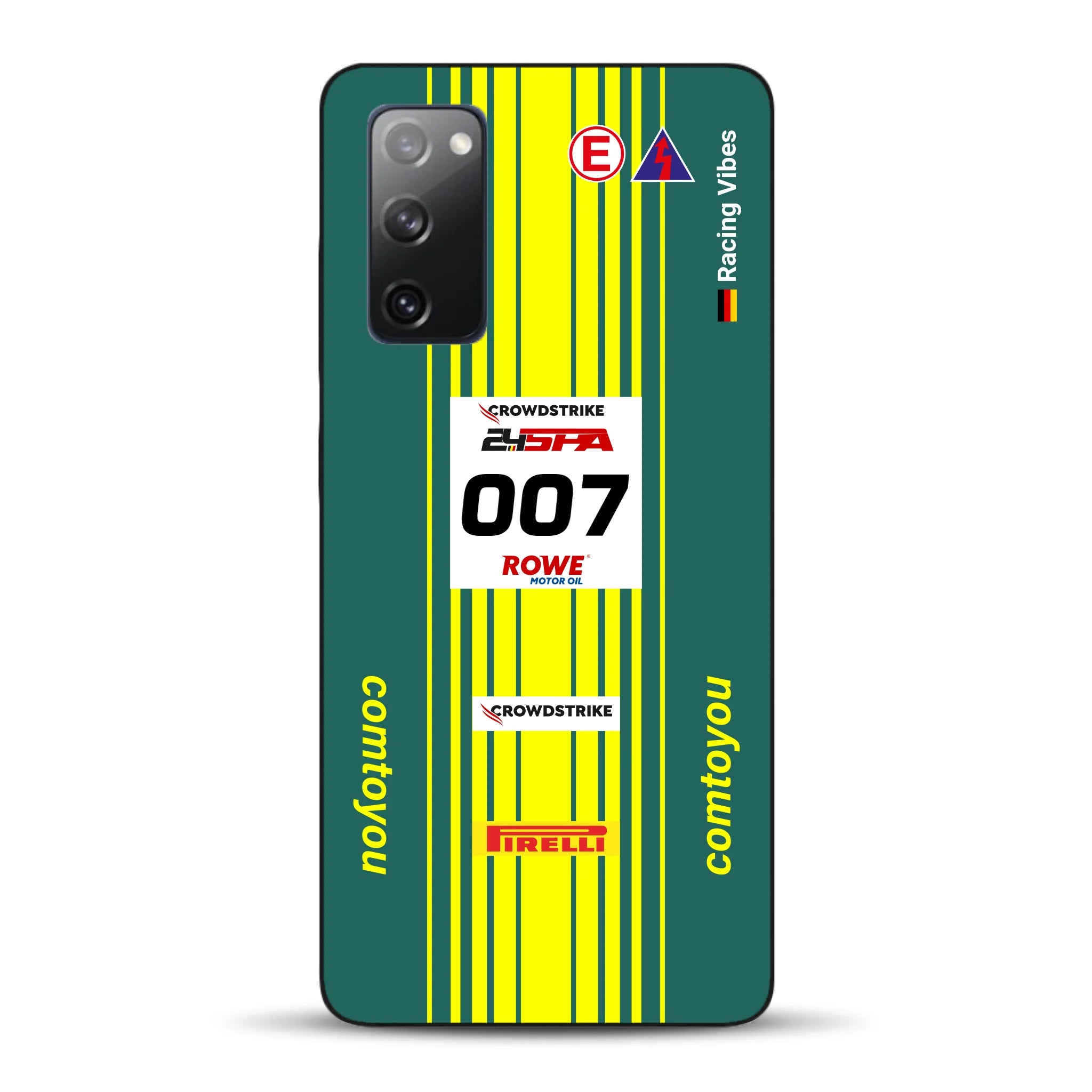 Vantage AMR GT3 Evo #007 Livery - Housse de téléphone portable personnalisée pour Samsung