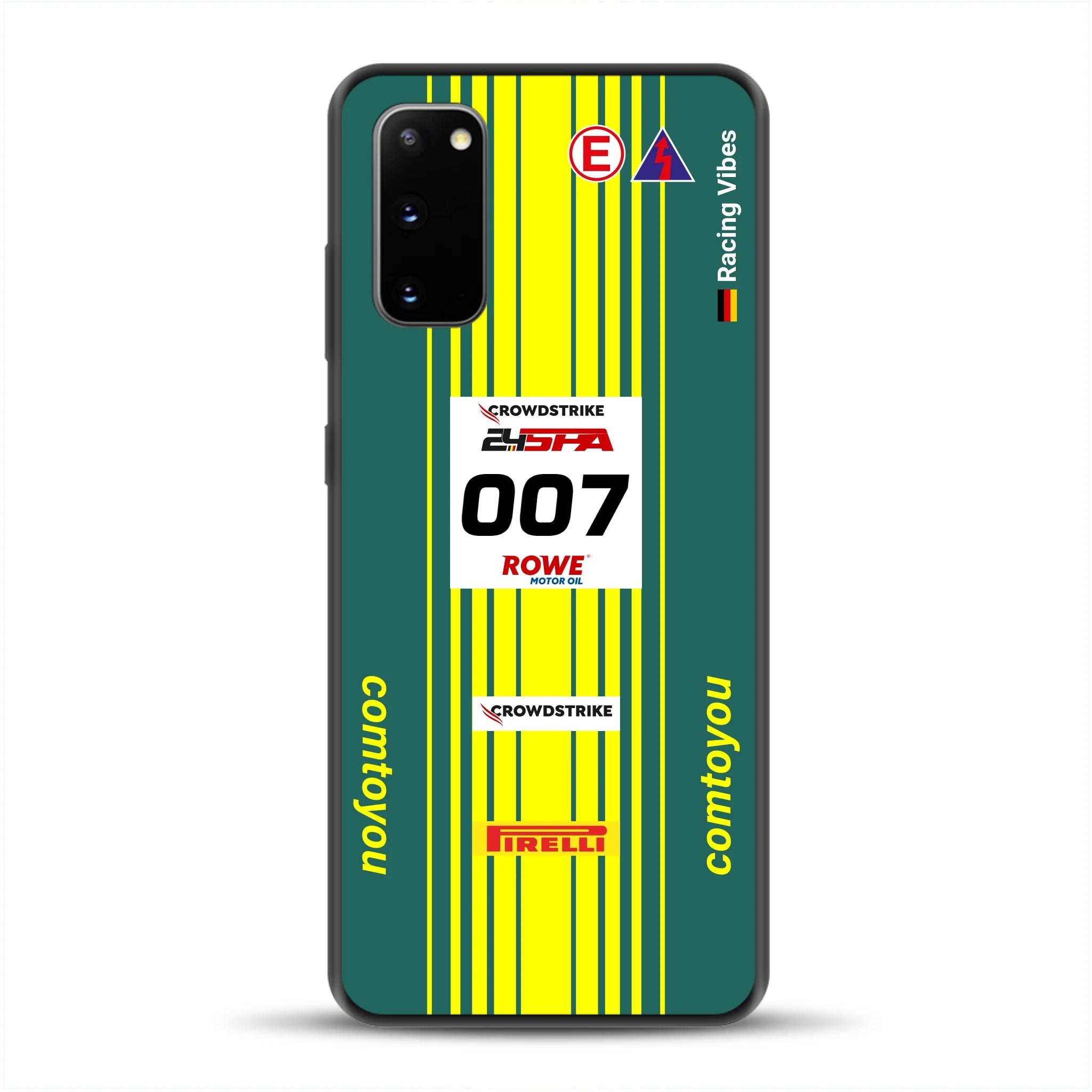 Vantage AMR GT3 Evo #007 Livery - Housse de téléphone portable personnalisée pour Samsung